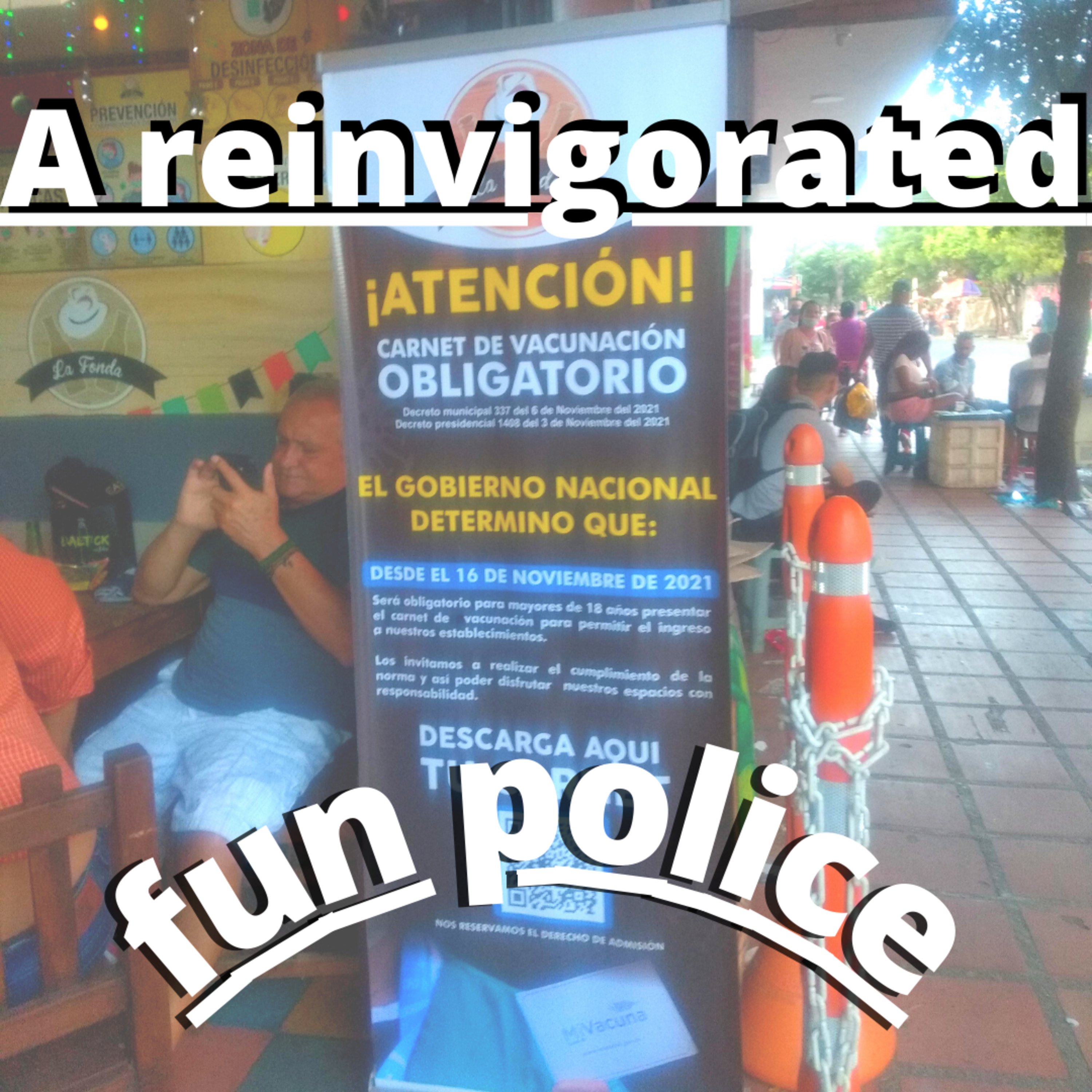Audio blog: A reinvigorated fun police episode artwork