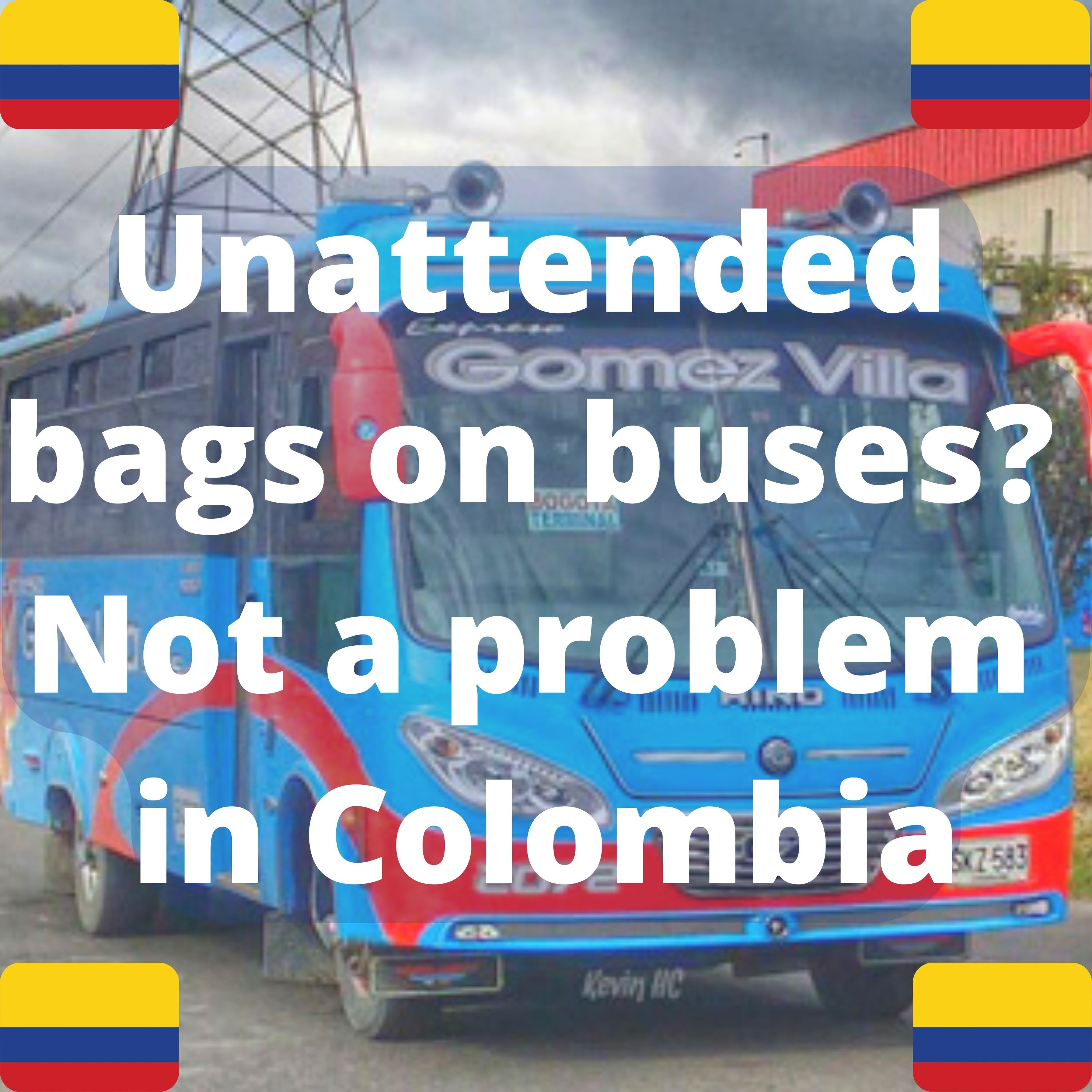 Unattended bags on buses? Not a problem in Colombia episode artwork