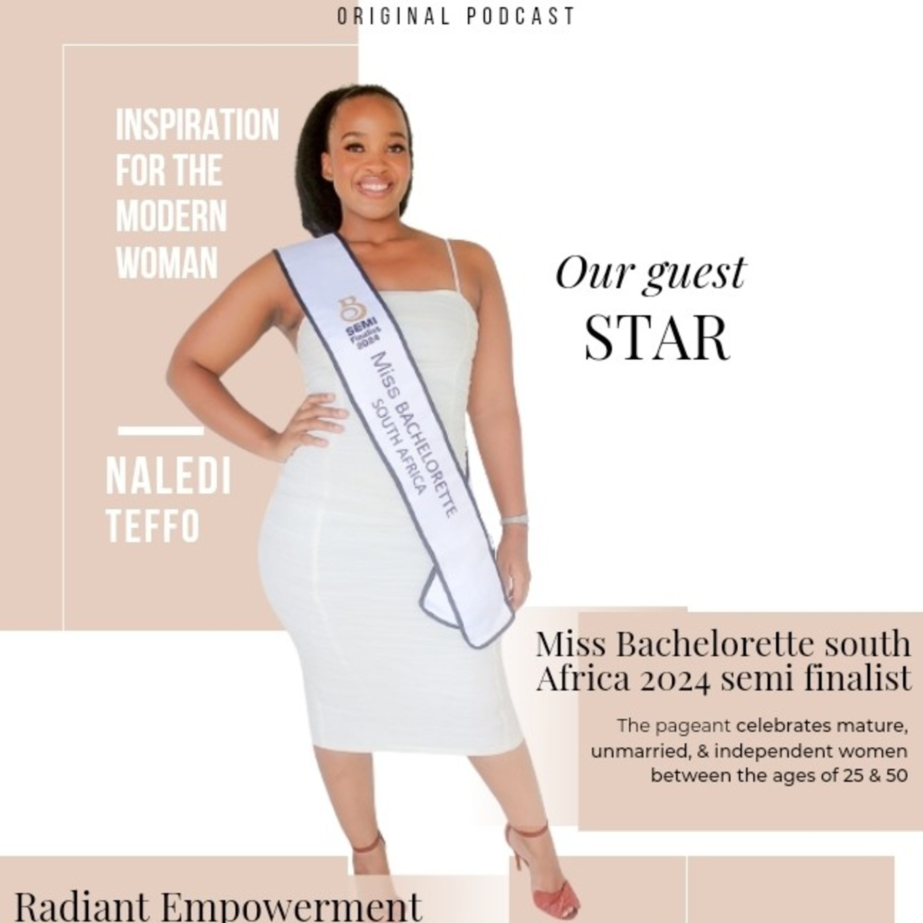 Episode 39|NALEDI TEFFO MISS BACHELORETTE SOUTH AFRICAN 2024 SEMI FINALIST, GBV, MENTAL HEALTH.  episode artwork