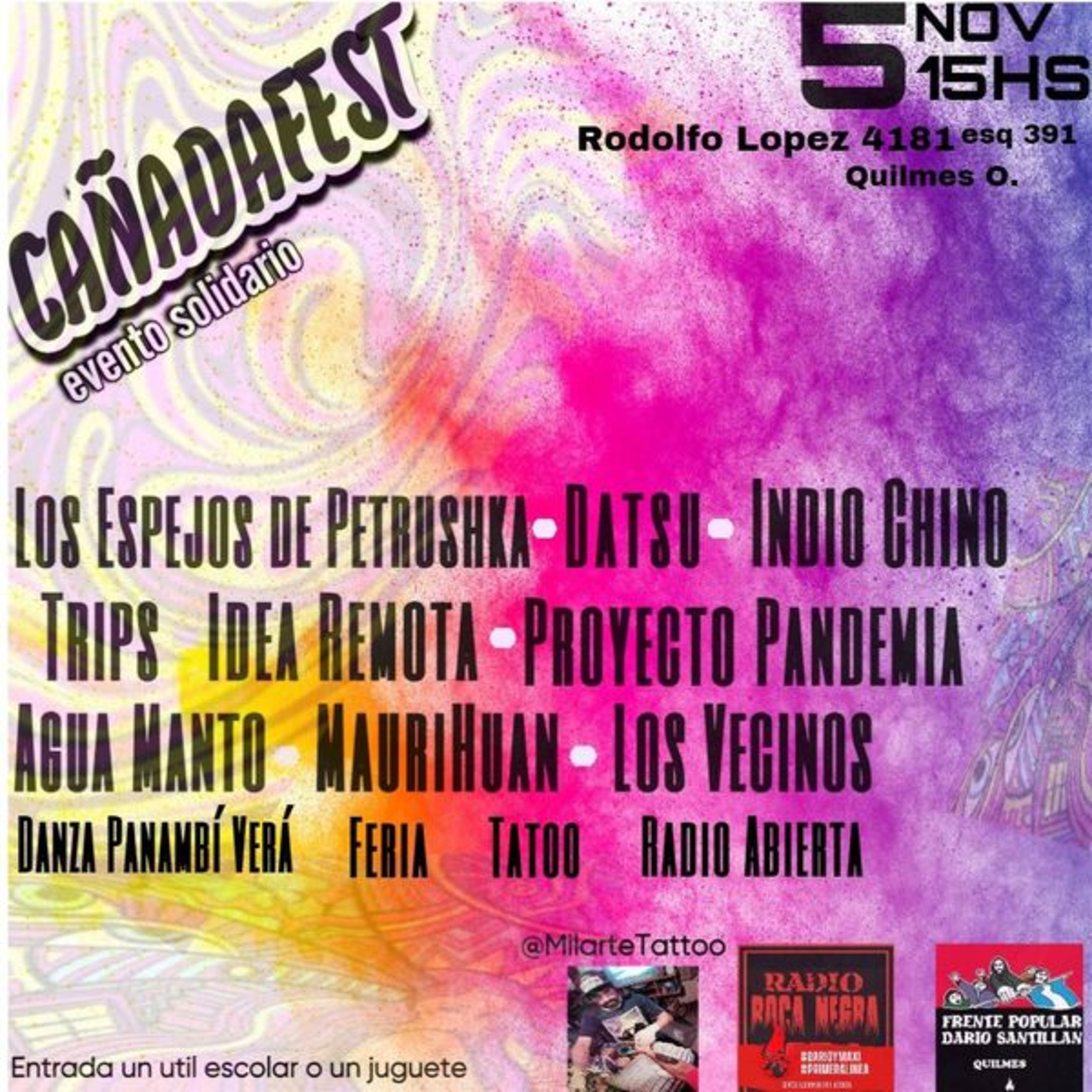 Orlando Agüero: "Buscamos unir las expresiones artísticas musicales y de trabajo productivo de los barrios" episode artwork