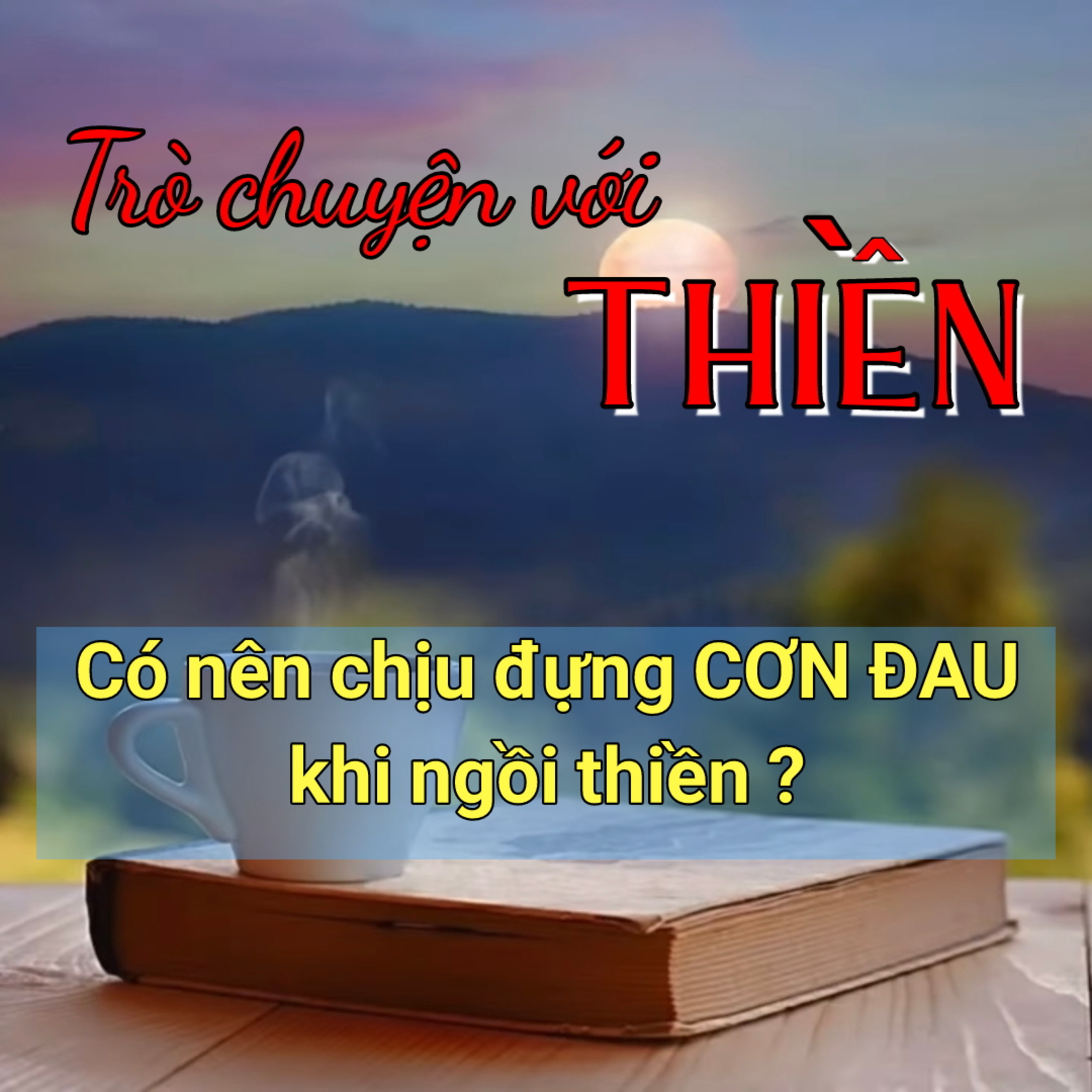 Có nên chịu đựng CƠN ĐAU khi ngồi thiền ? | Trò chuyện với Thiền episode artwork