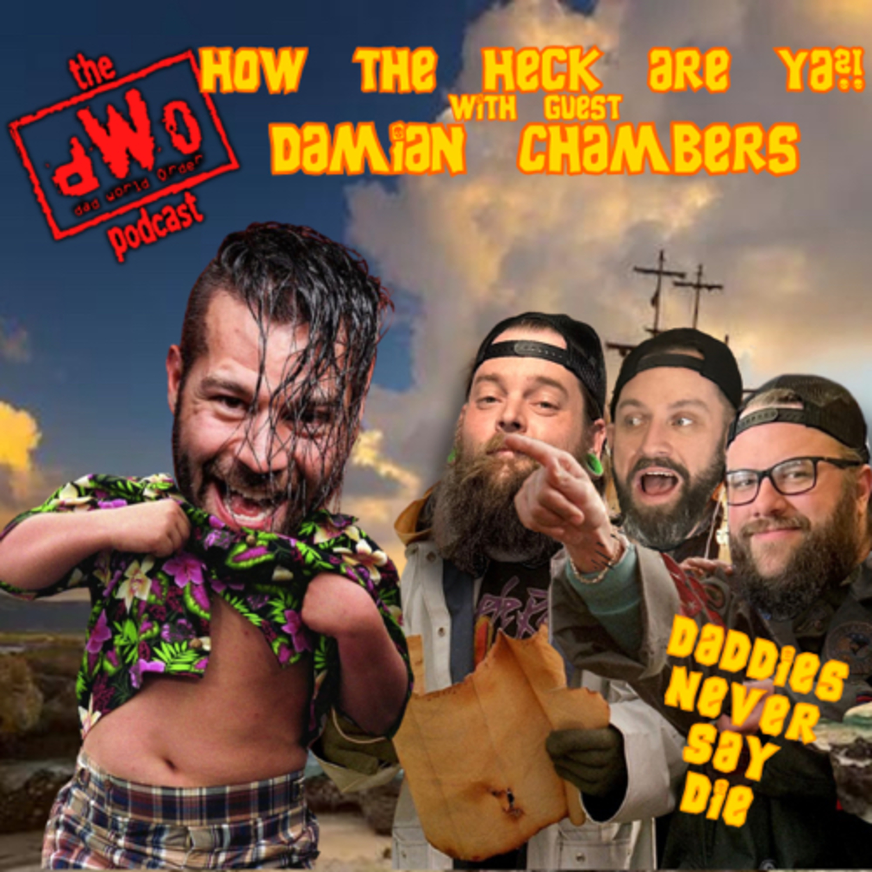 How the Heck are Ya?! with guest Damian Chambers episode artwork