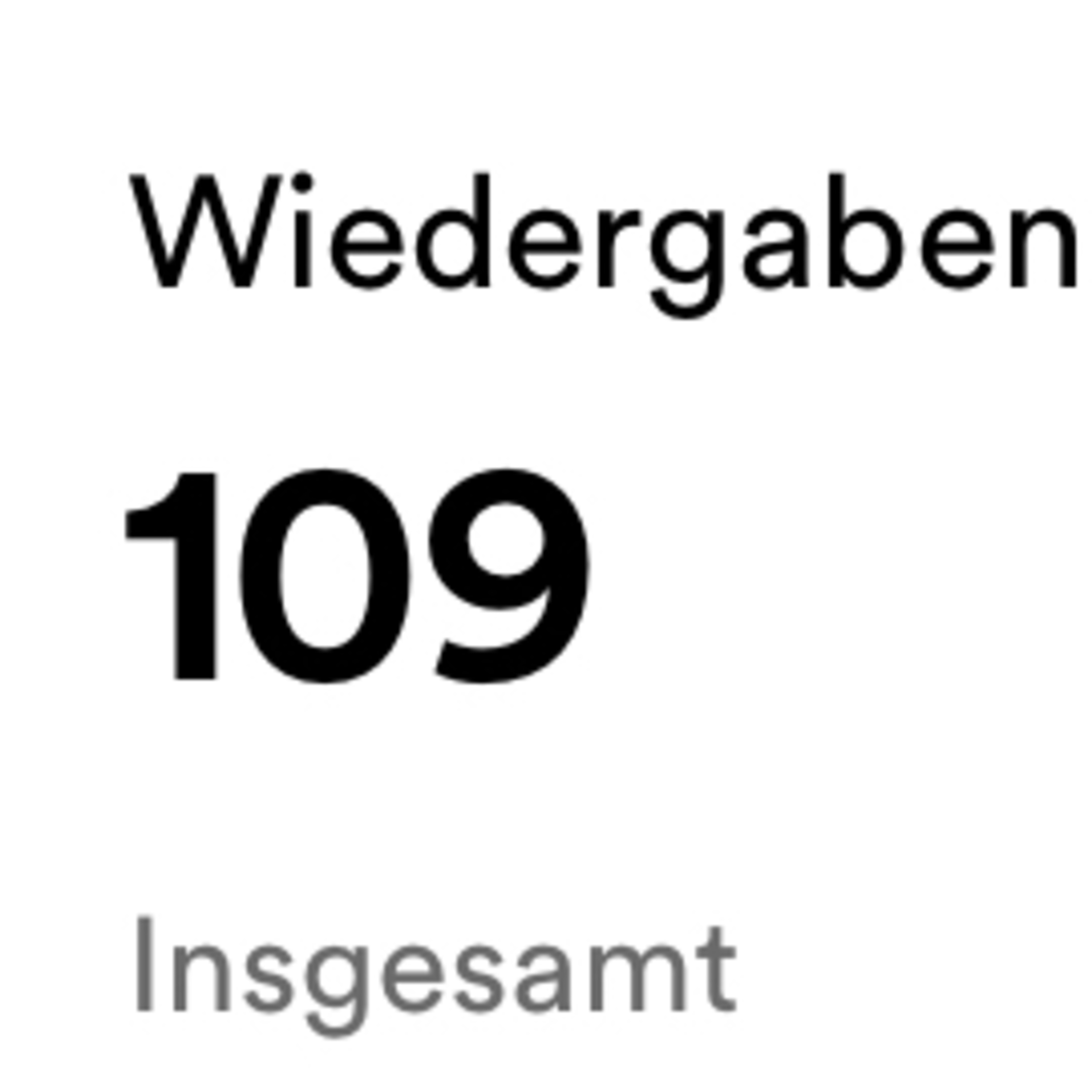 Schaffen wir die 150 Wiedergaben