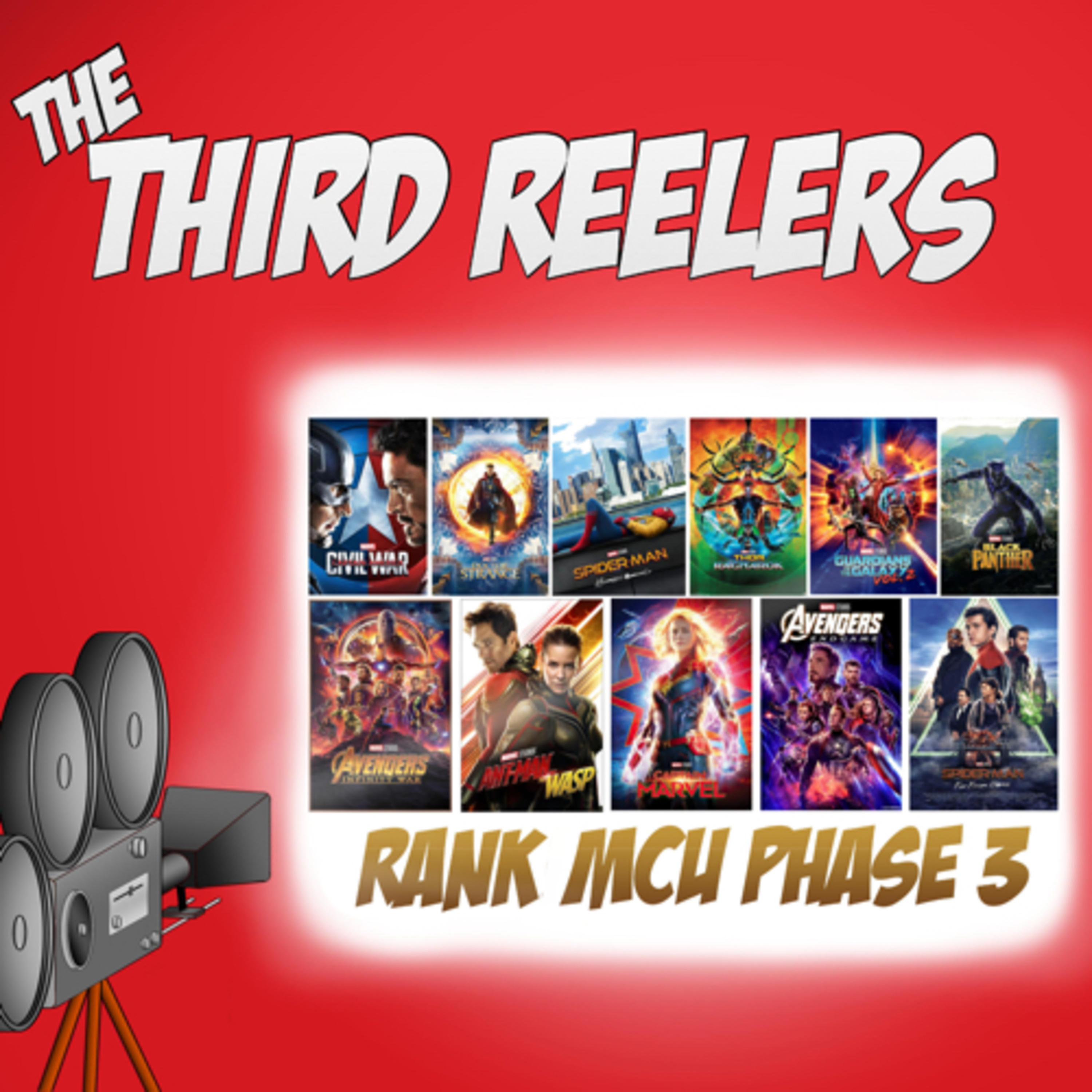 Ranking Phase Three of The MCU: Movies episode artwork