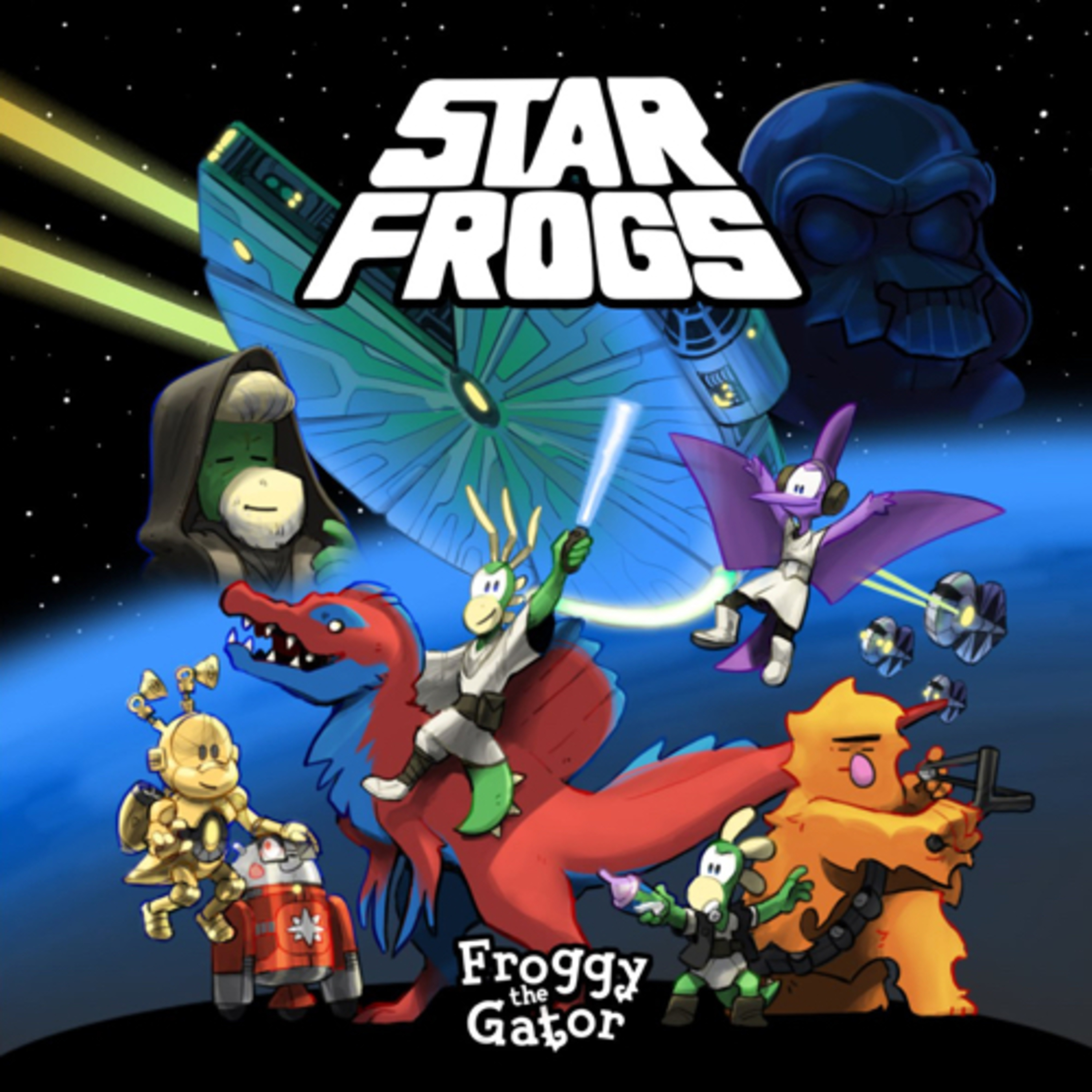 The Star Frogs Trilogy episode artwork
