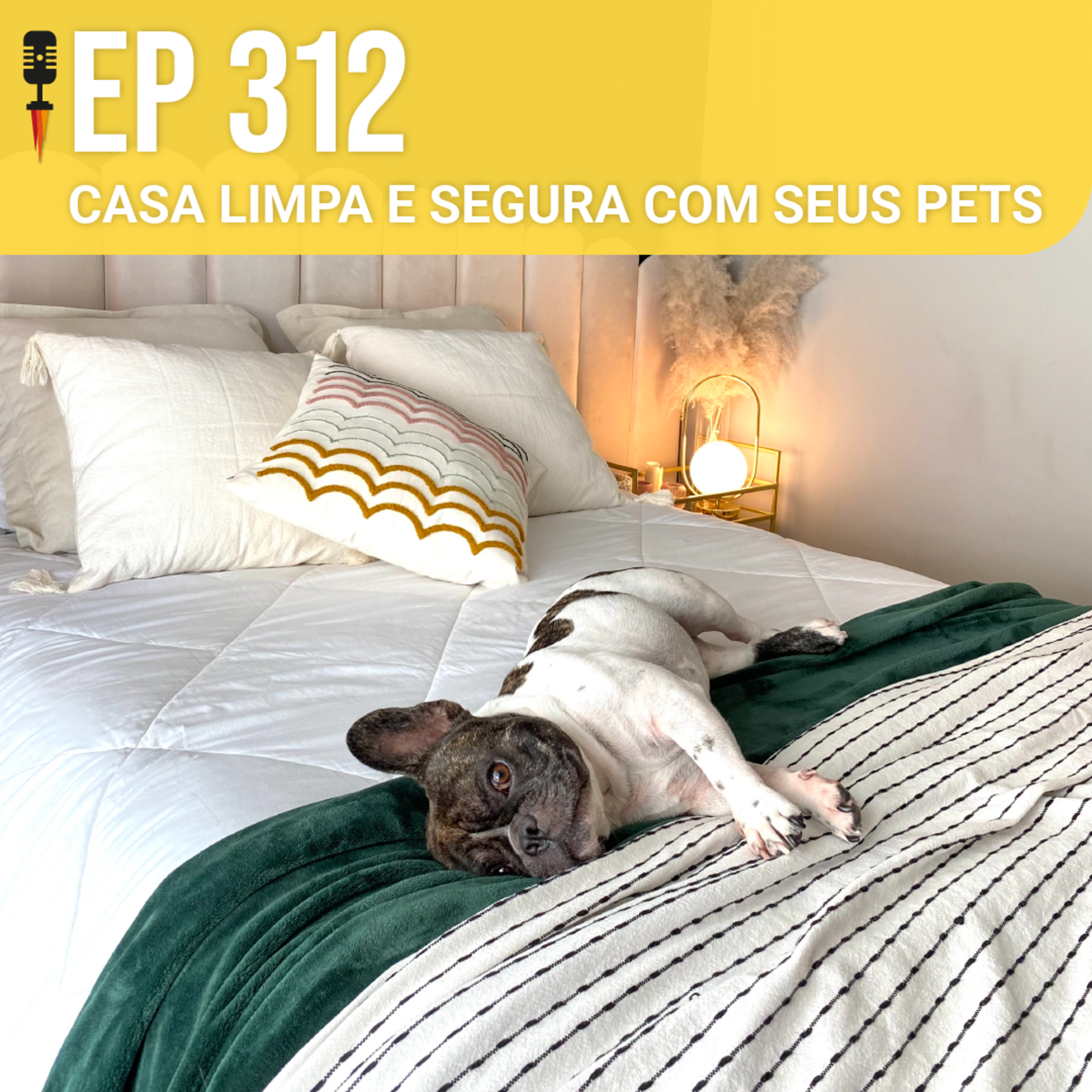 #312 - Casa Limpa e Segura com seus Pets - Rapidão Casa episode artwork