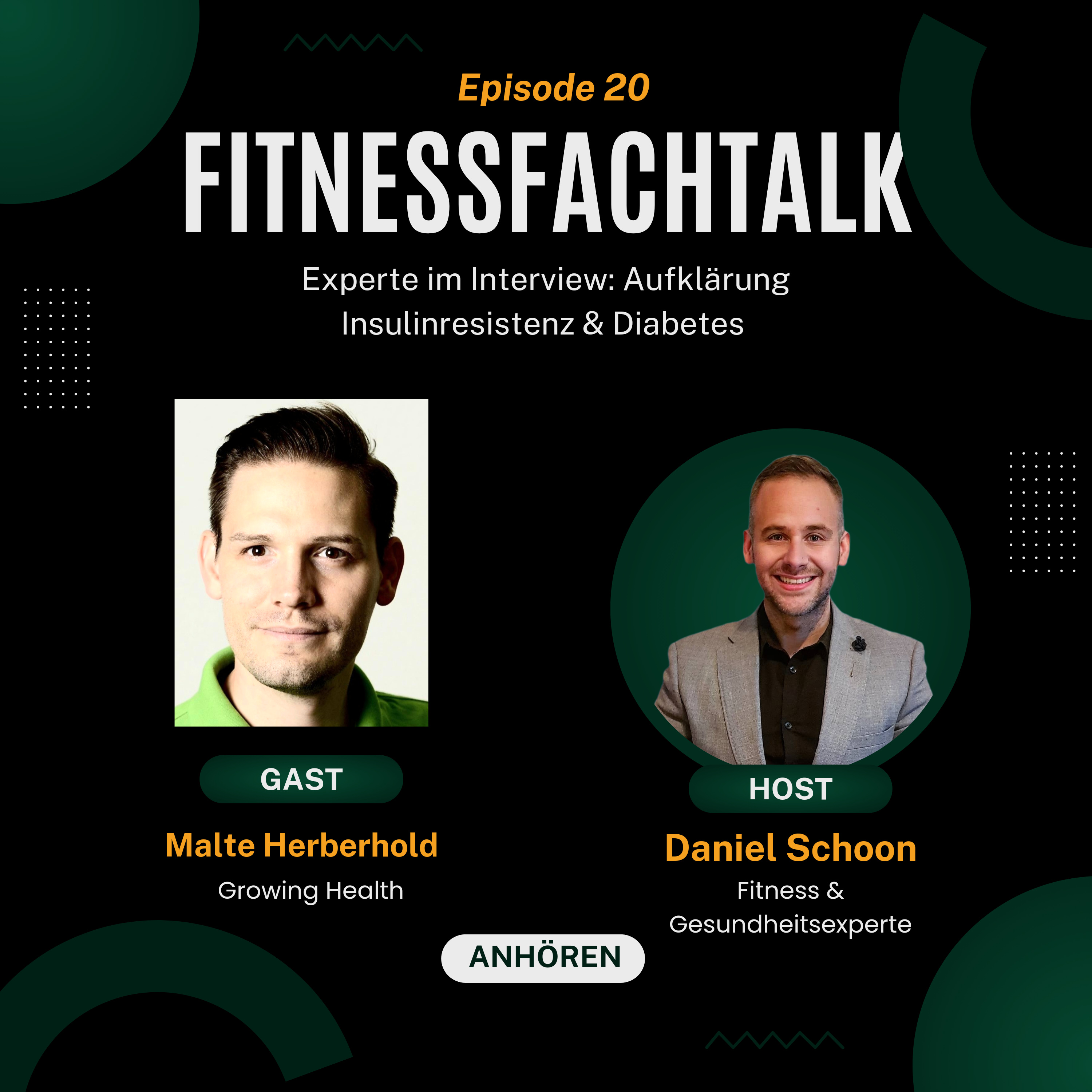 FFT 20: Insulinresistenz & Diabetes Specialfolge mit Growing Health Therapie als Gast episode artwork