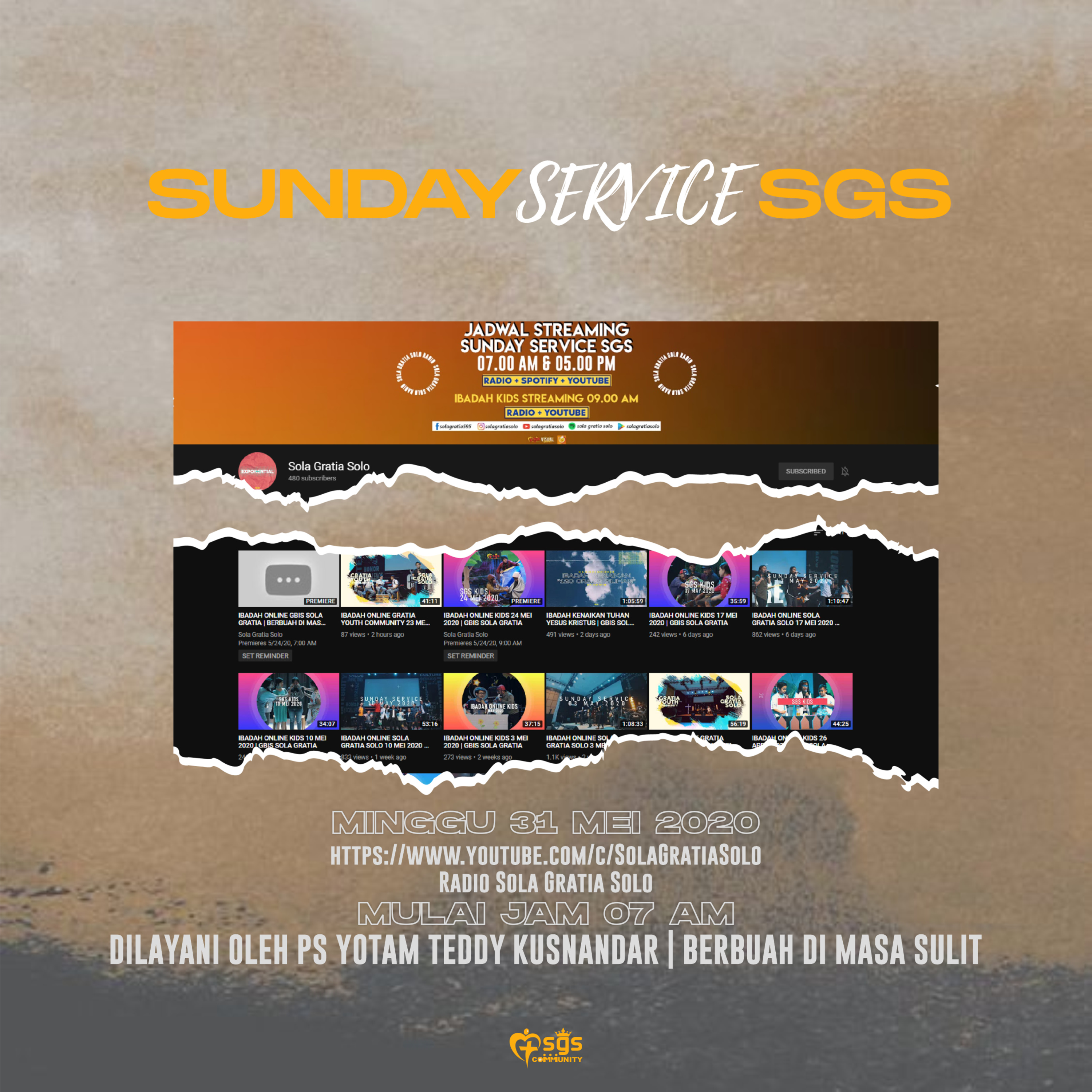 SOLA GRATIA SOLO | SGS COMMUNITY