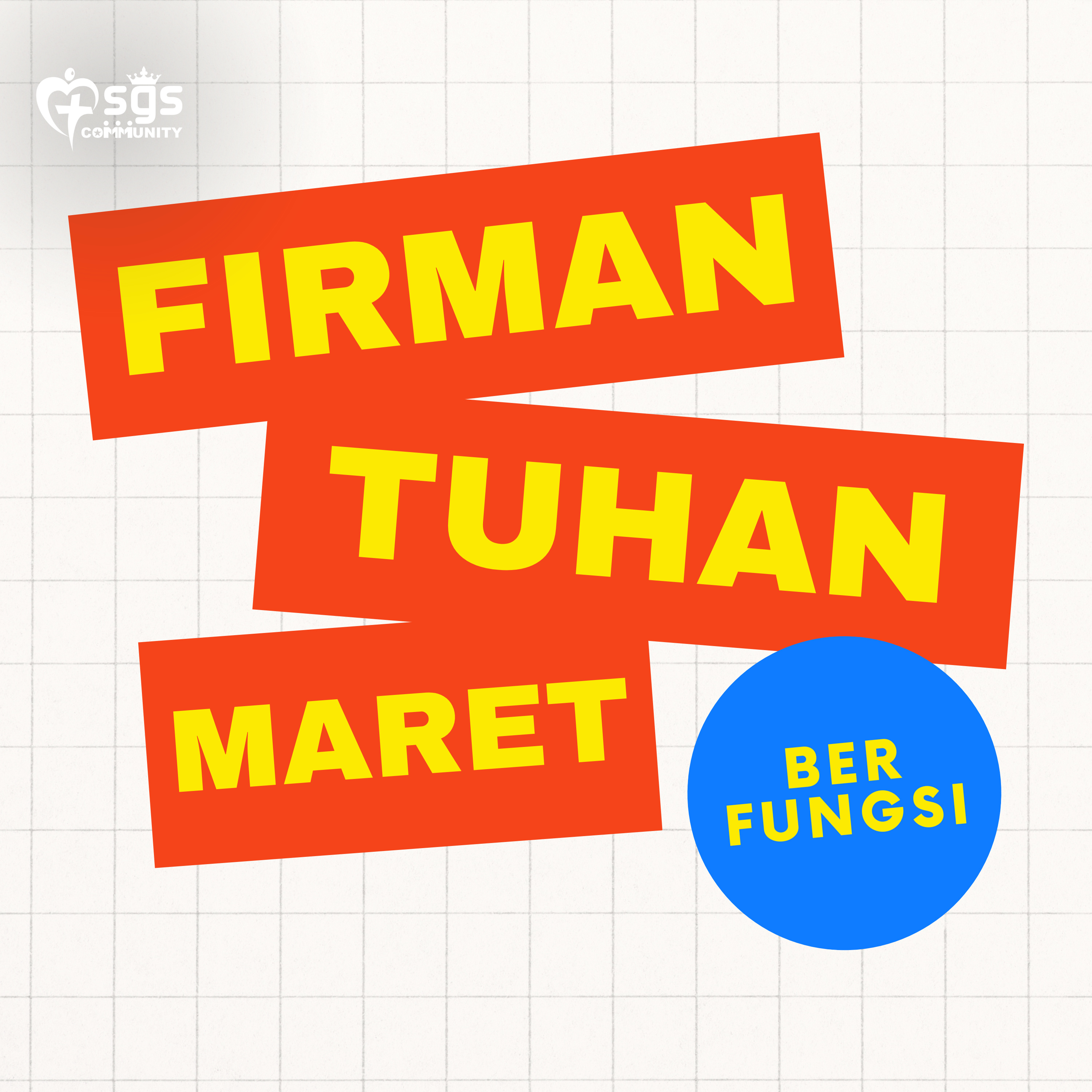 SOLA GRATIA SOLO | SGS COMMUNITY