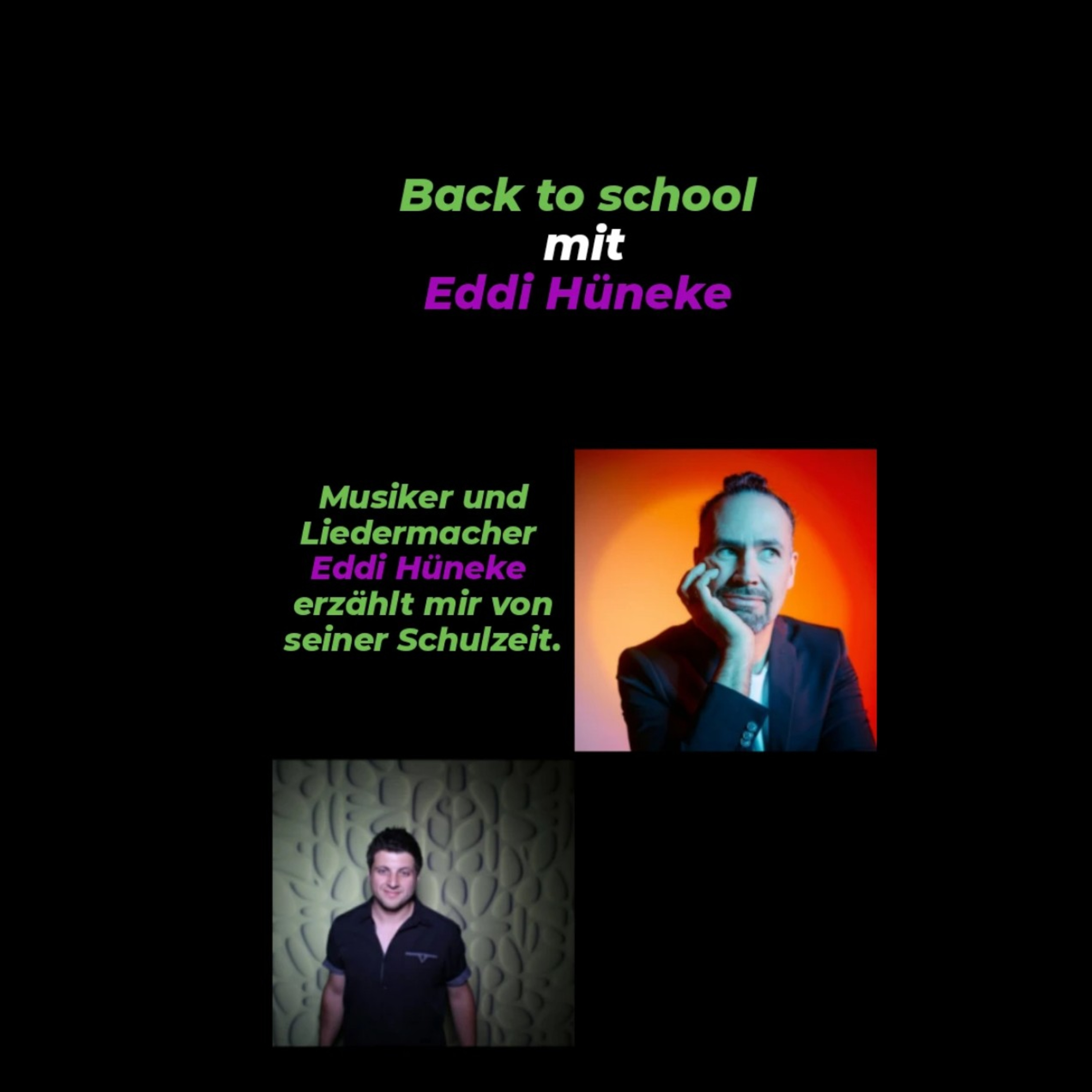 Back to schoolPromis in der Schule mit Gianni Gelardi