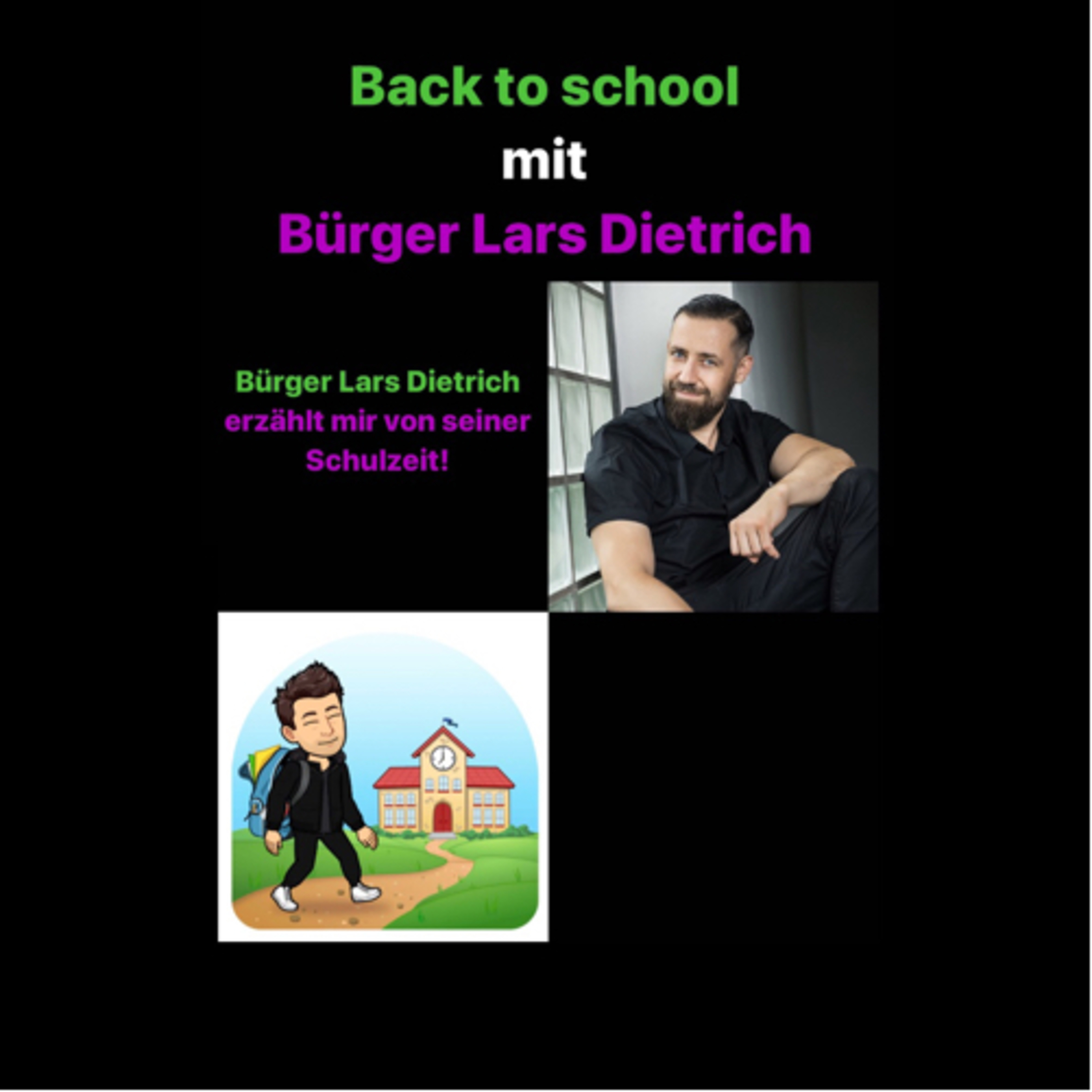 Back to schoolPromis in der Schule mit Gianni Gelardi