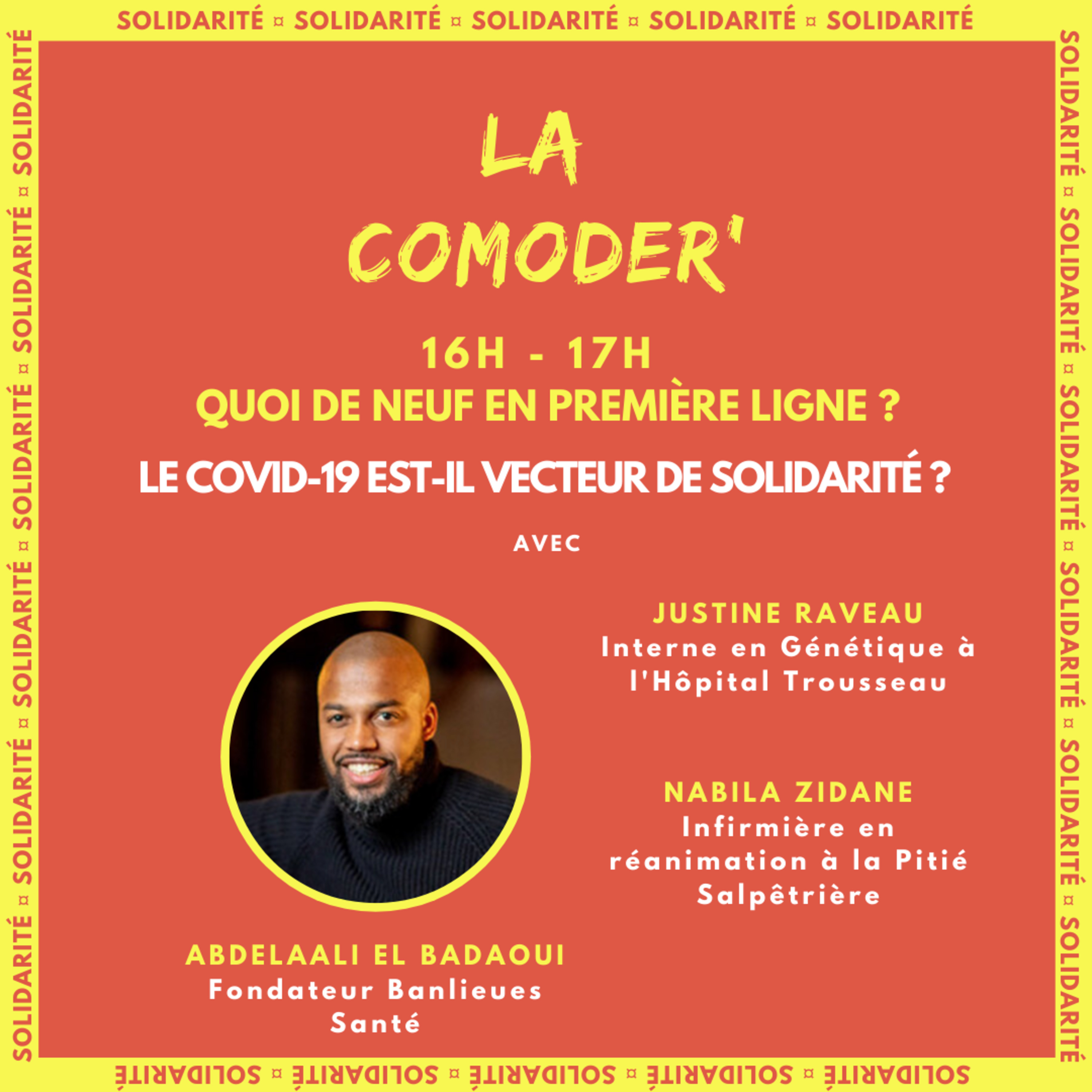Quoi de neuf en première ligne ? - La comoder' 3/6 - 10 mai 2020