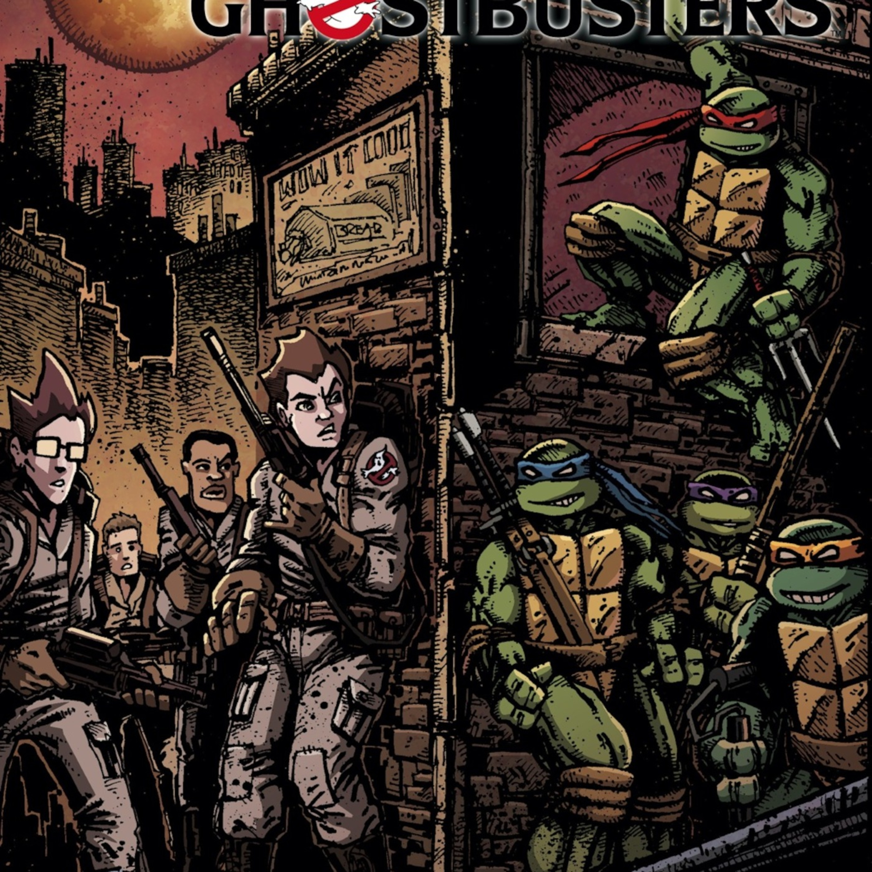 A Ghostbusting TMNT Halloween Spooktacular