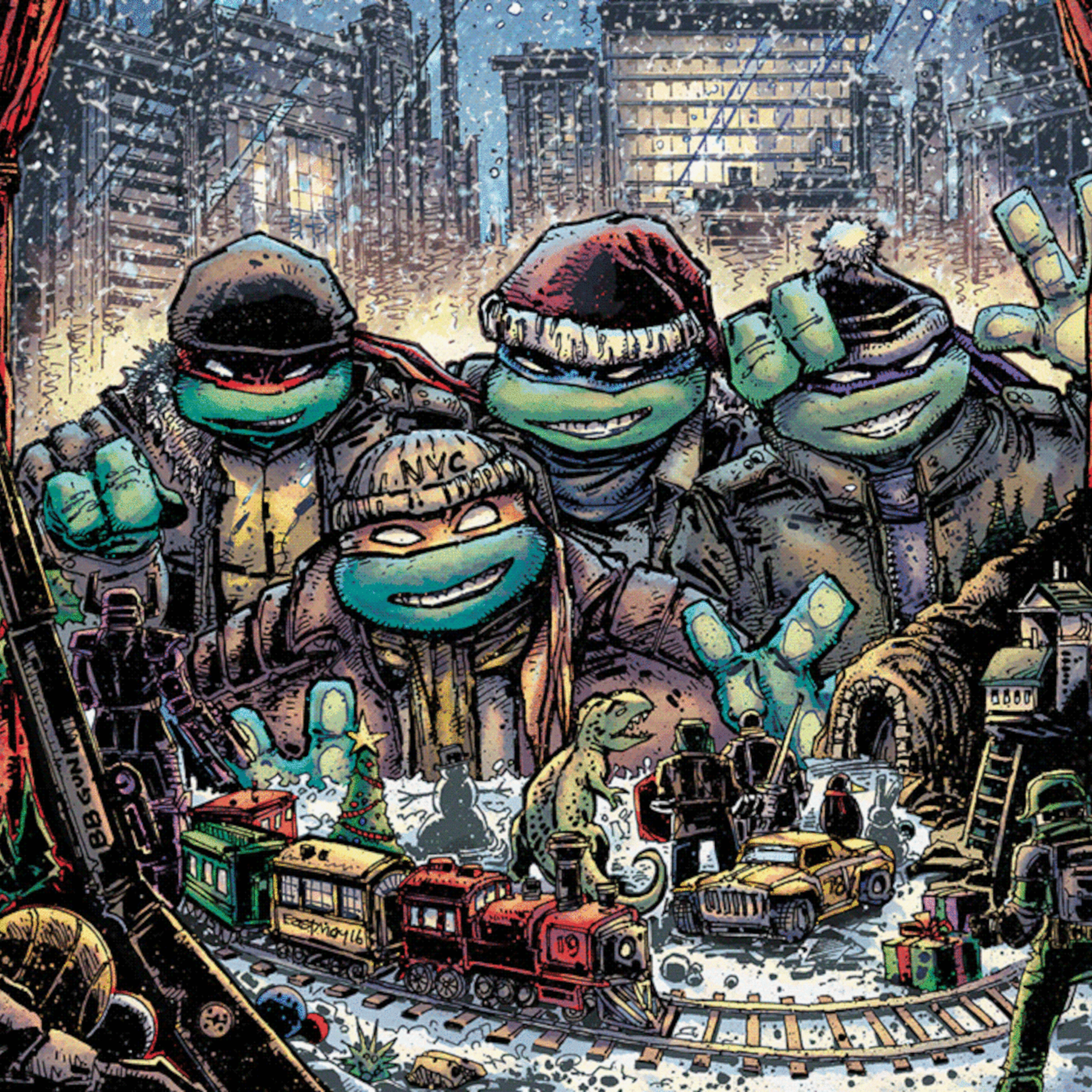 A Turtles Free-For-All
