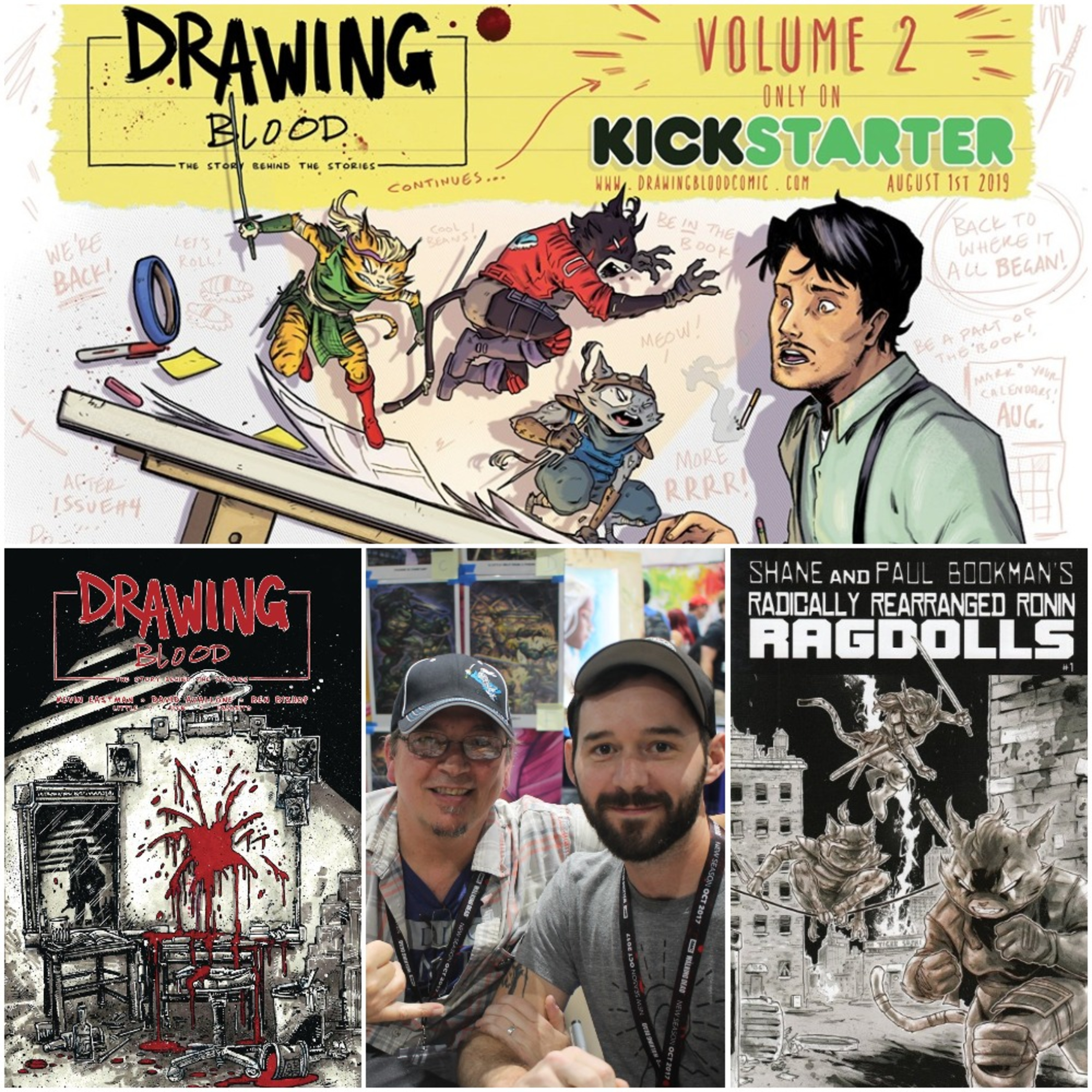 Drawing Blood - Vol. 2 with Kevin Eastman and Ben Bishop