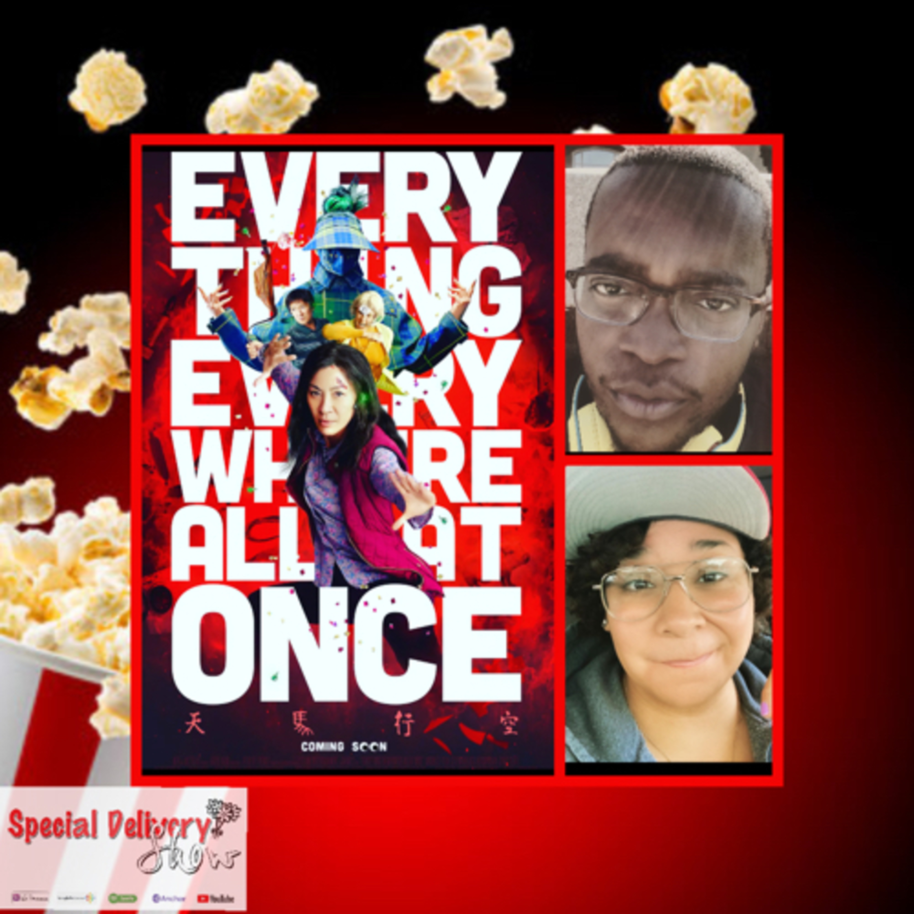 A Review of “Everything Everywhere all at once” special guest Denise of Monday Cinema Club episode artwork