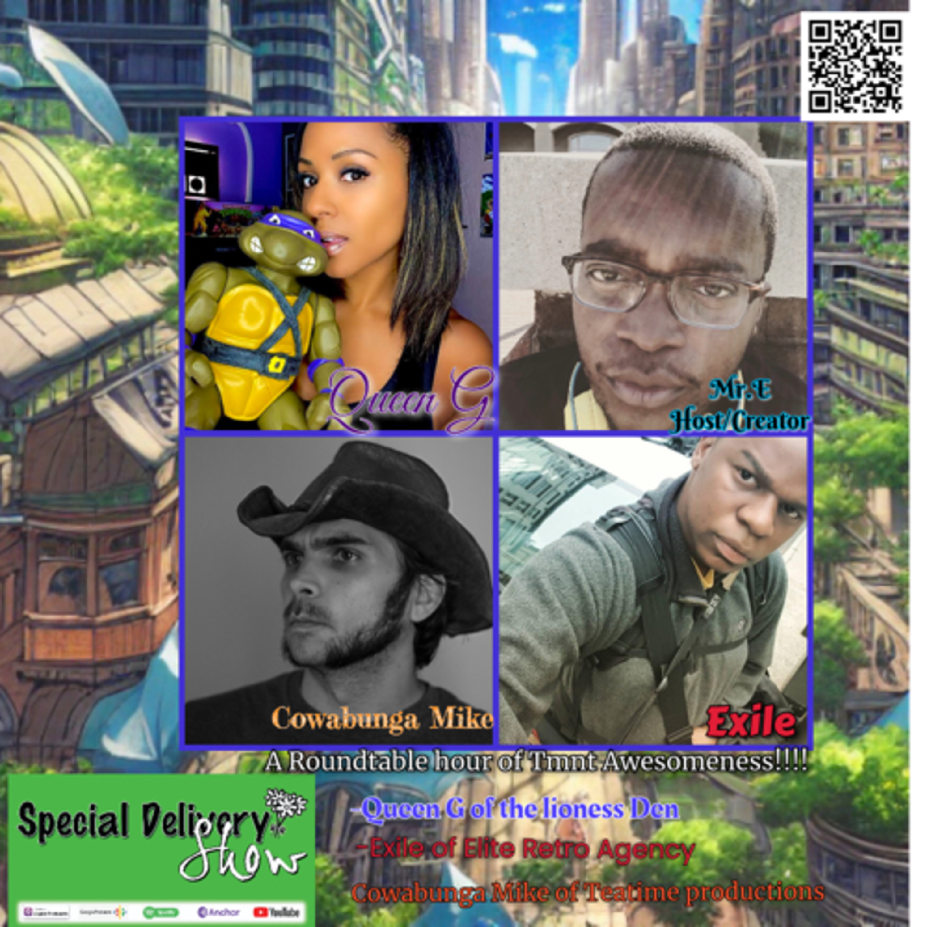Special Delivery Show 🌺TMNT Power Hour Feat QueenG, Exile and Cowabunga Mike episode artwork