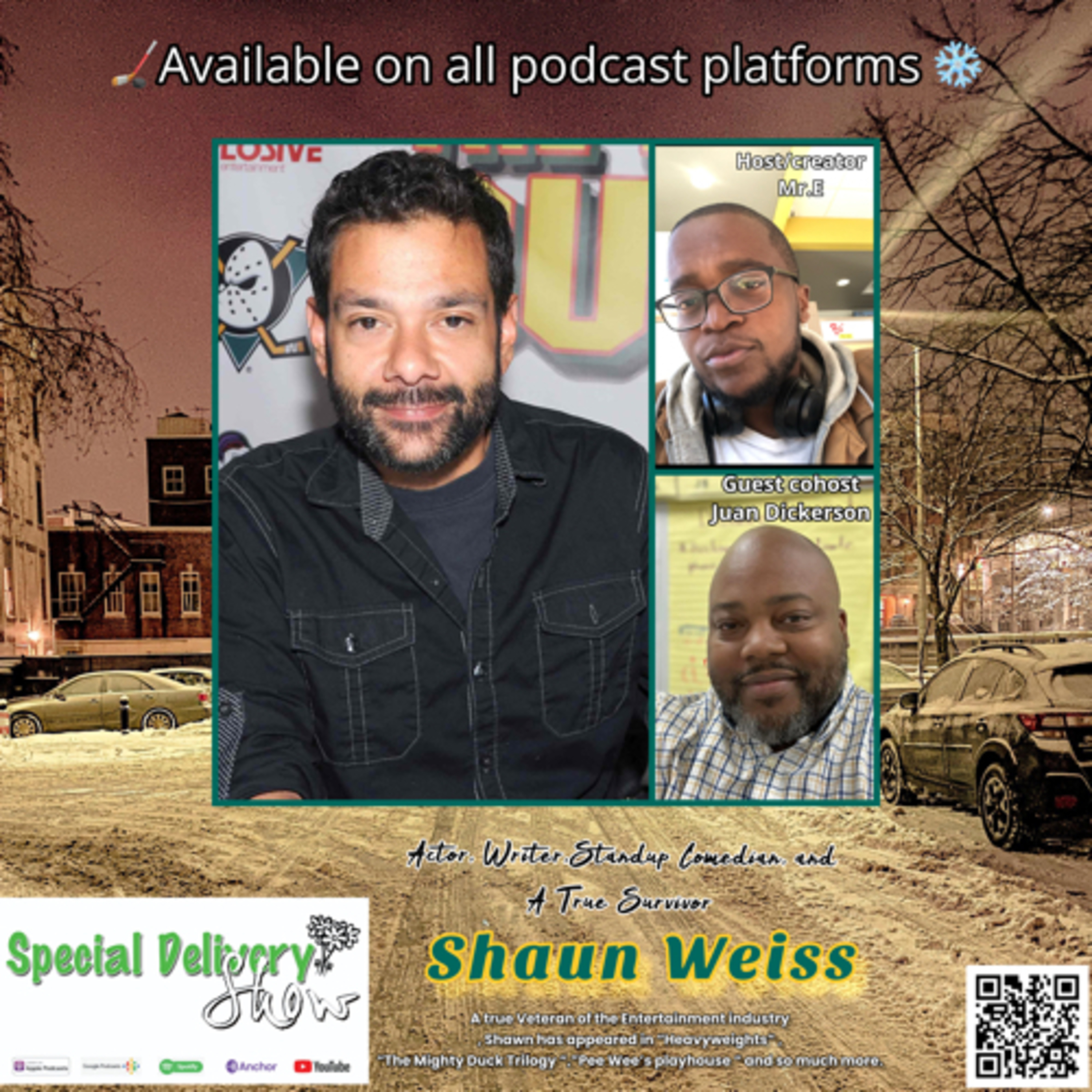 🏒Special Delivery Show 🌸 ep 31 special Guest Shaun Weiss with guest co host Juan Dickerson ❄️ episode artwork