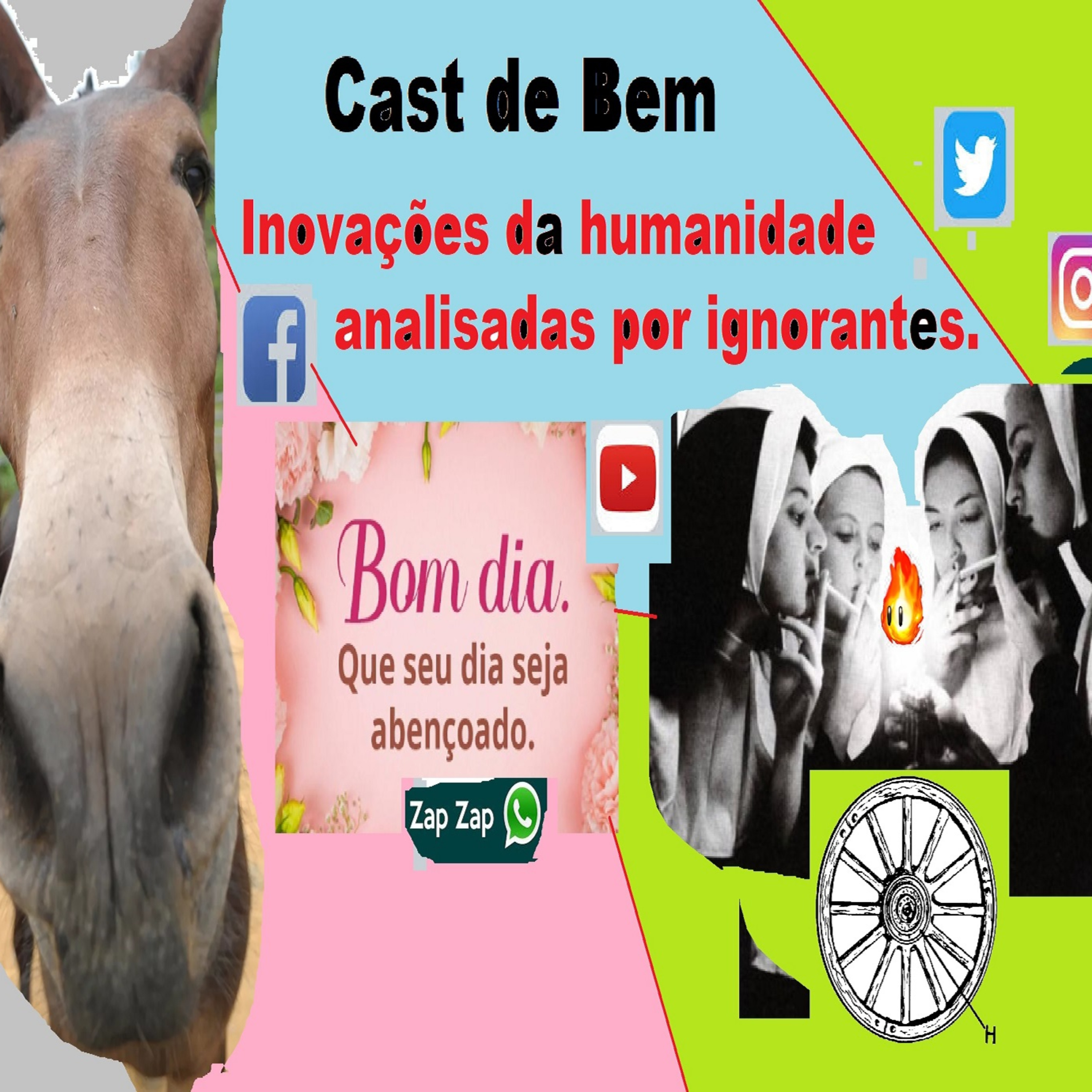 Cast de Bem ep 8 - Inovações da humanidade analisadas por ignorantes