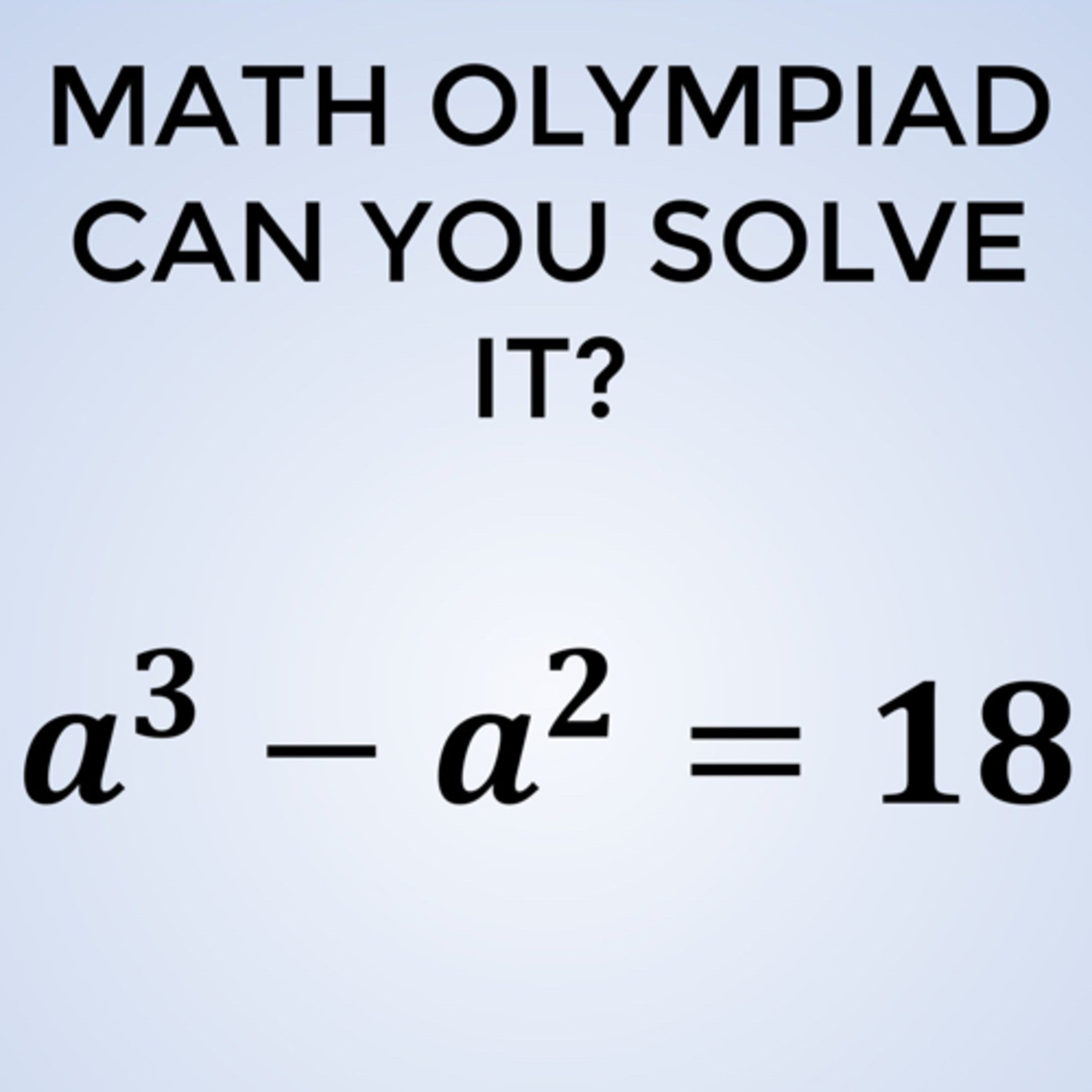 Math Olympiad Problem  episode artwork