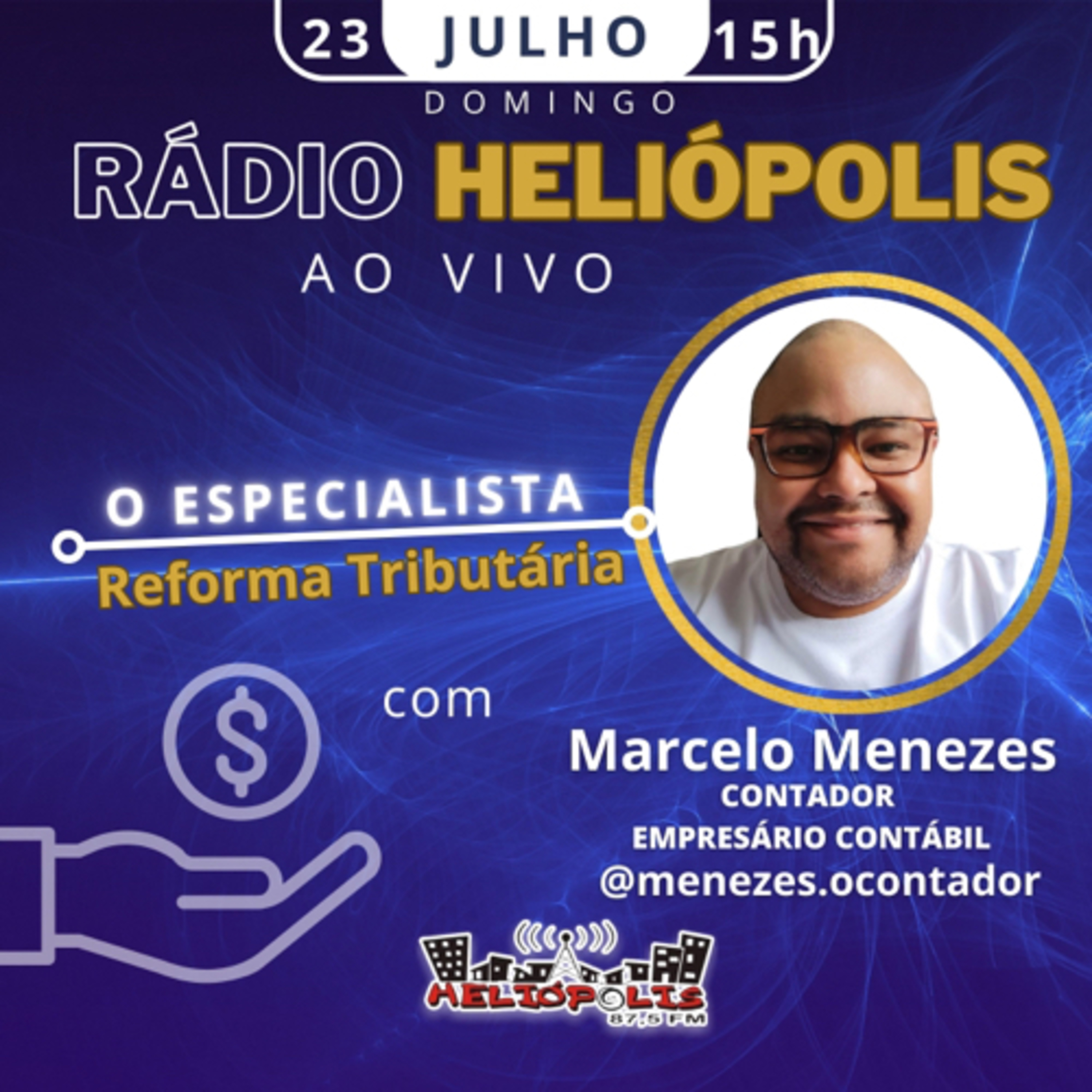 Alô, Pessoas! Rádio Comunitária Heliópolis 87,5 FM Marcelo Menezes (@menezes.ocontador) 23.07.2023
 episode artwork
