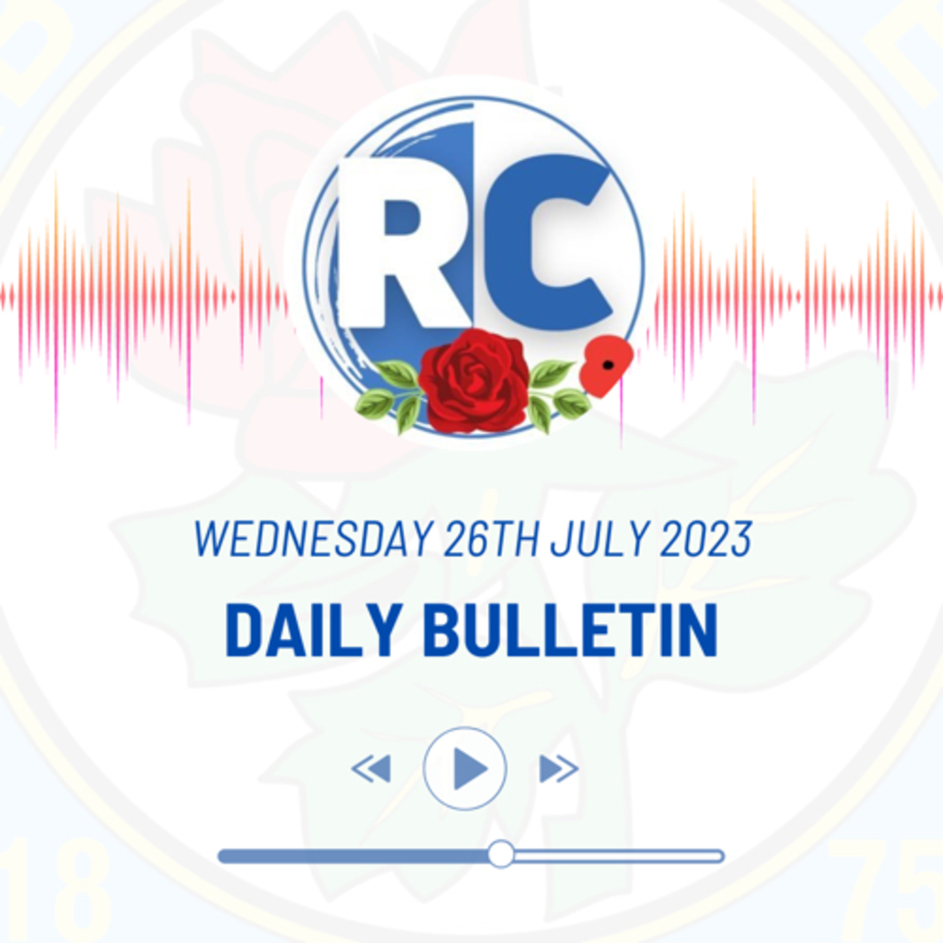 Daily Bulletin (26th July): Tayo Says Bye, Rover Ross and The Fans’ Day episode artwork