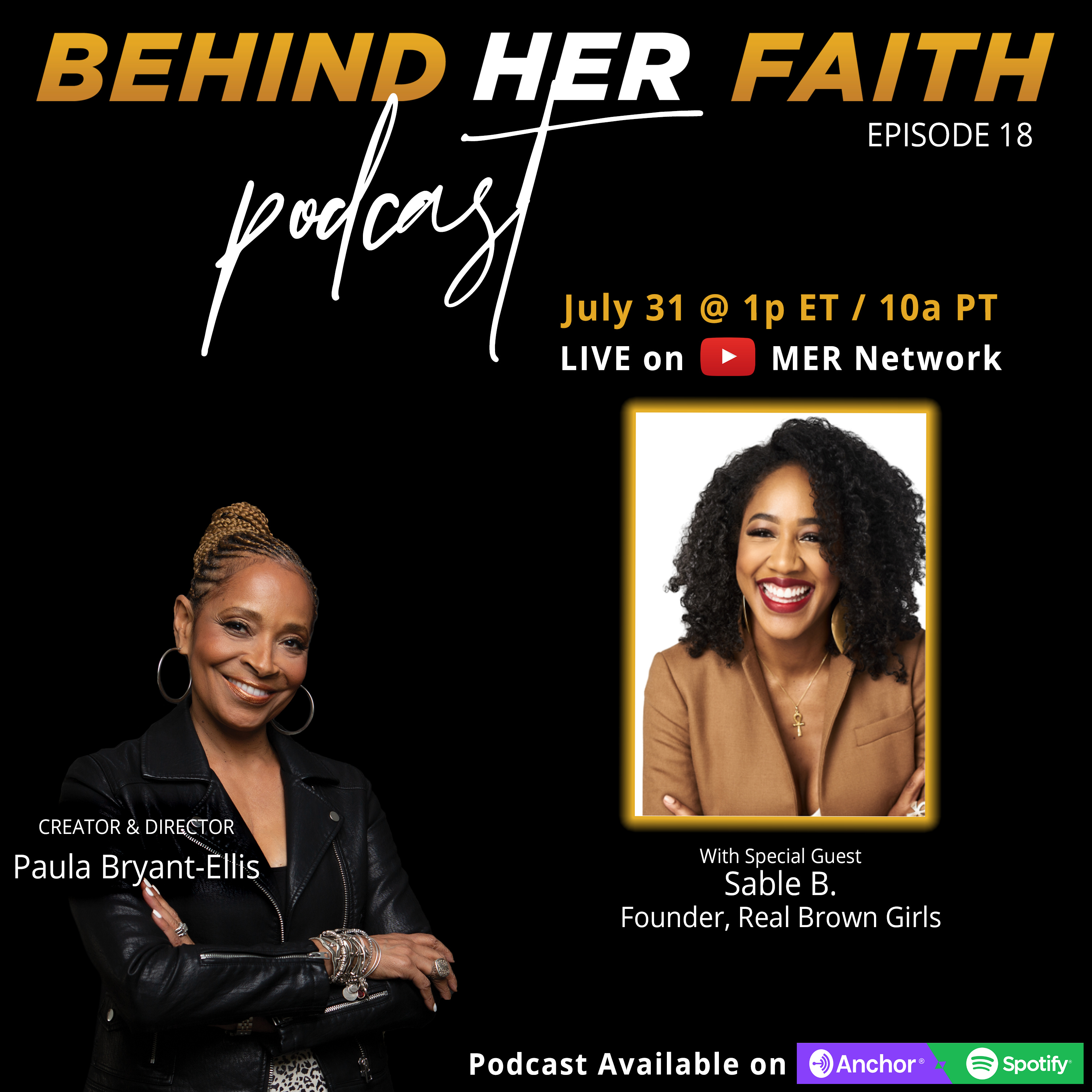BEHIND HER FAITH | The Podcast