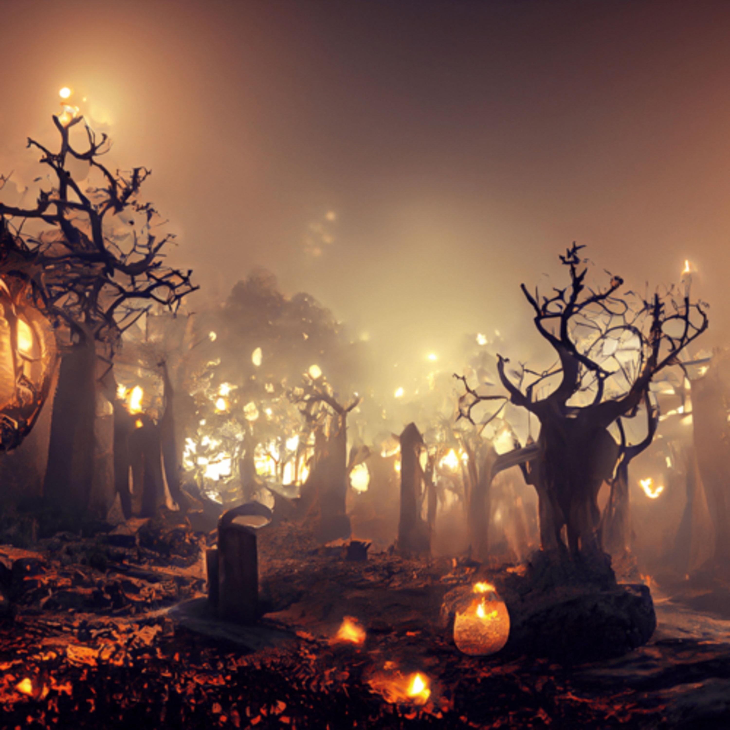 Halloween style songs episode artwork