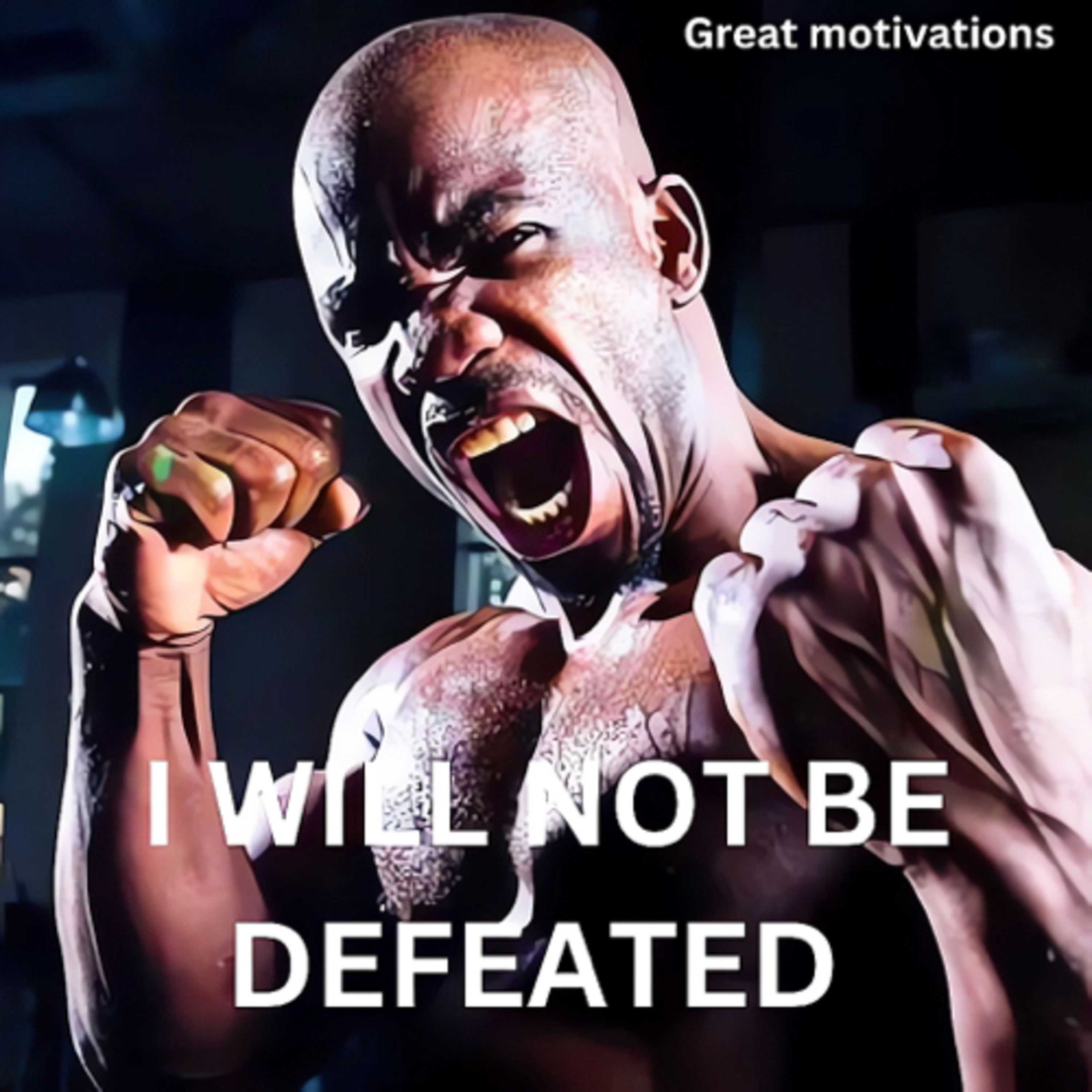 I WILL NOT BE DEFEATED | Great motivations episode artwork