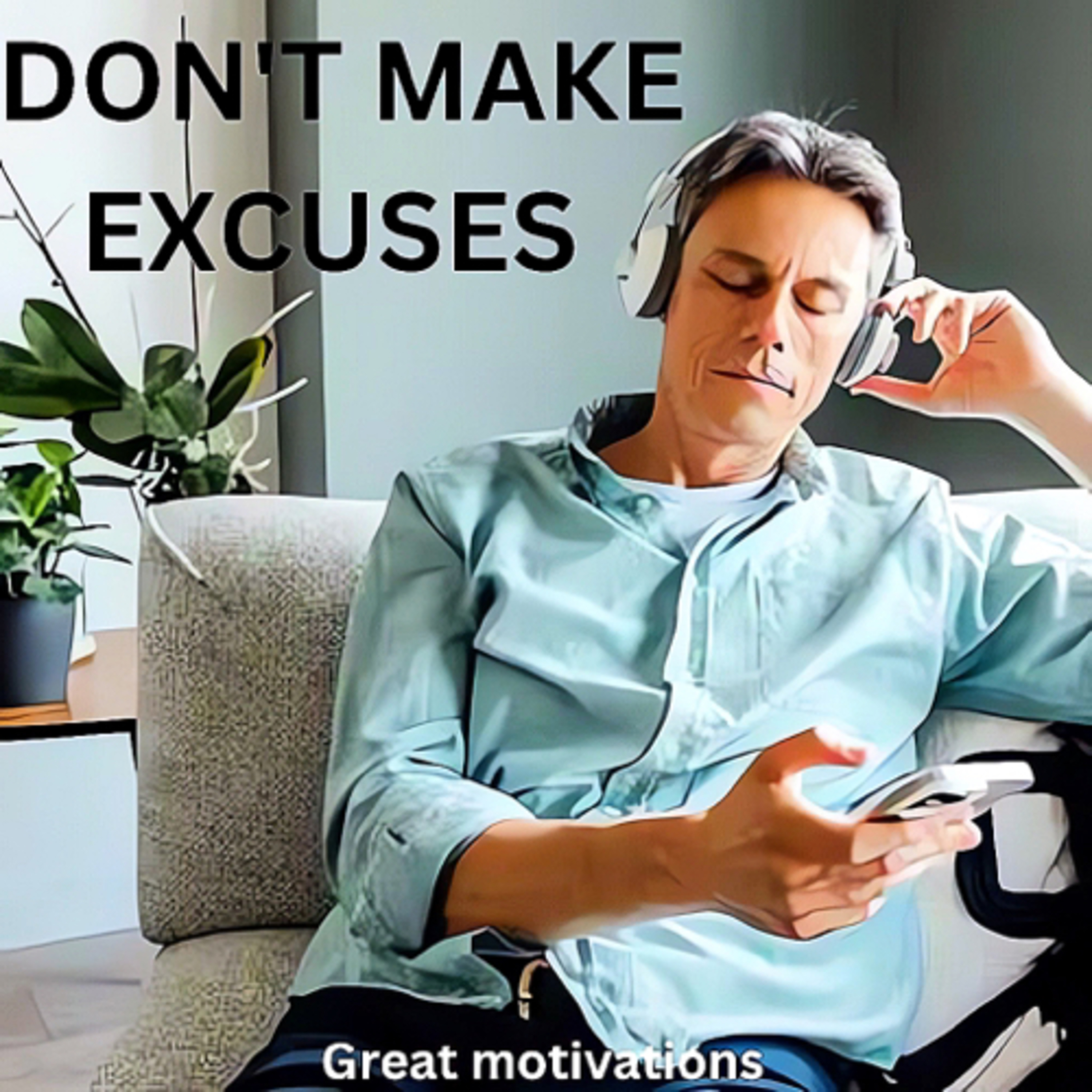 DON'T MAKE EXCUSES | Great motivations episode artwork