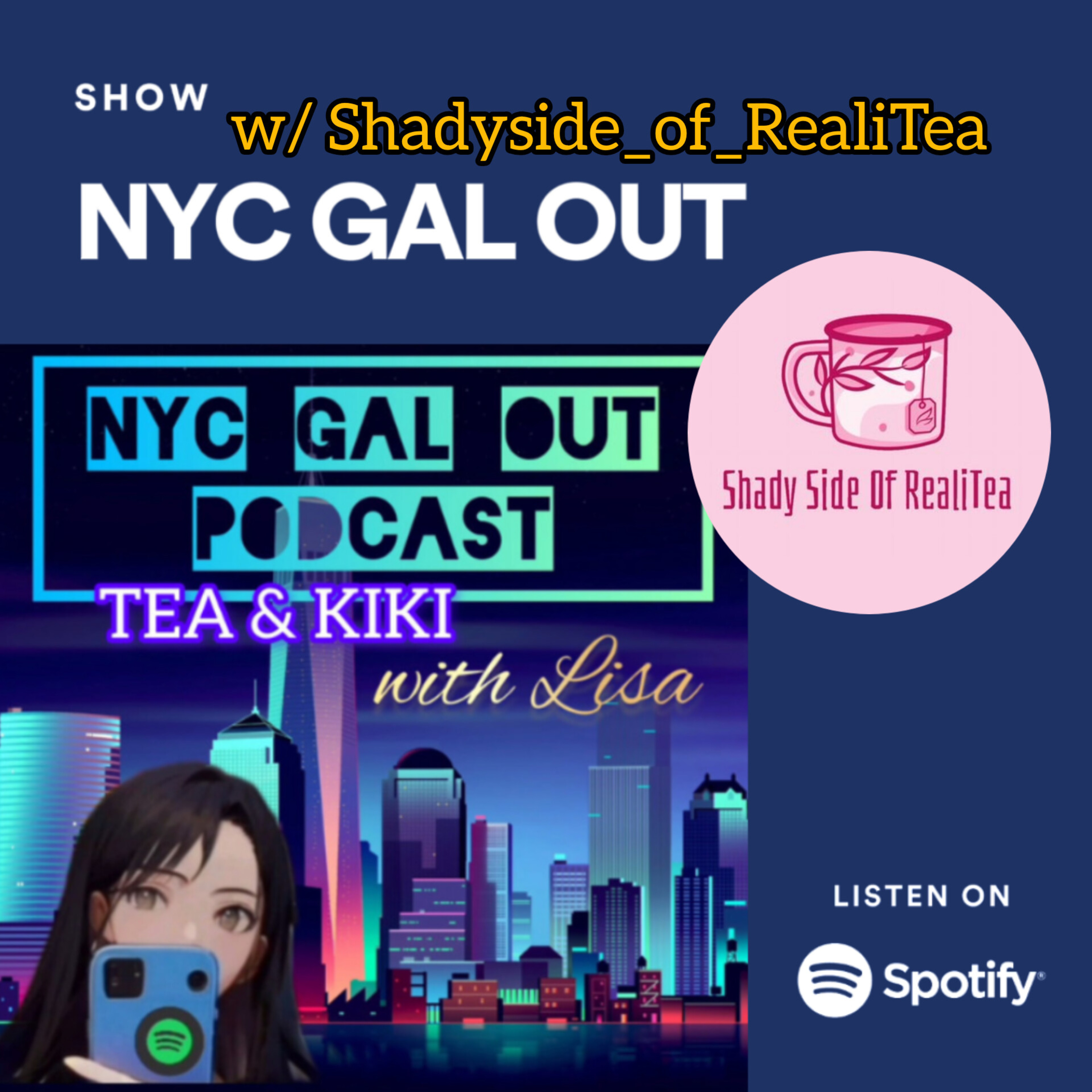 w/ @Shadyside_of_RealiTea — the "Subway Series": Kiki on RHONJ and Melissa Gorga episode artwork