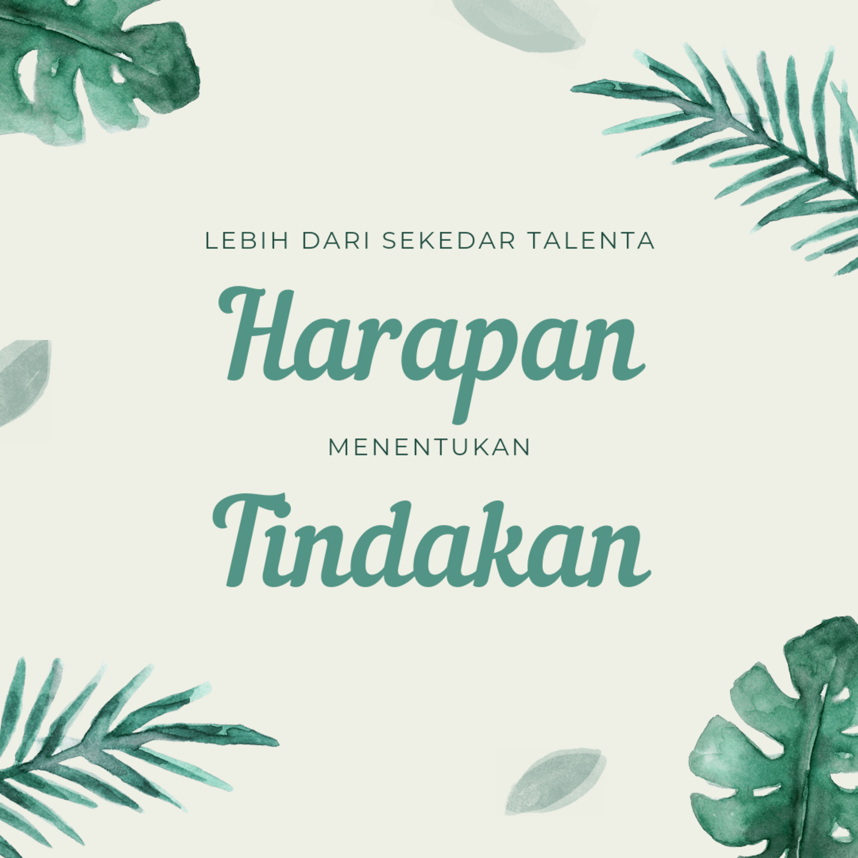 Harapan Menentukan Tindakan episode artwork