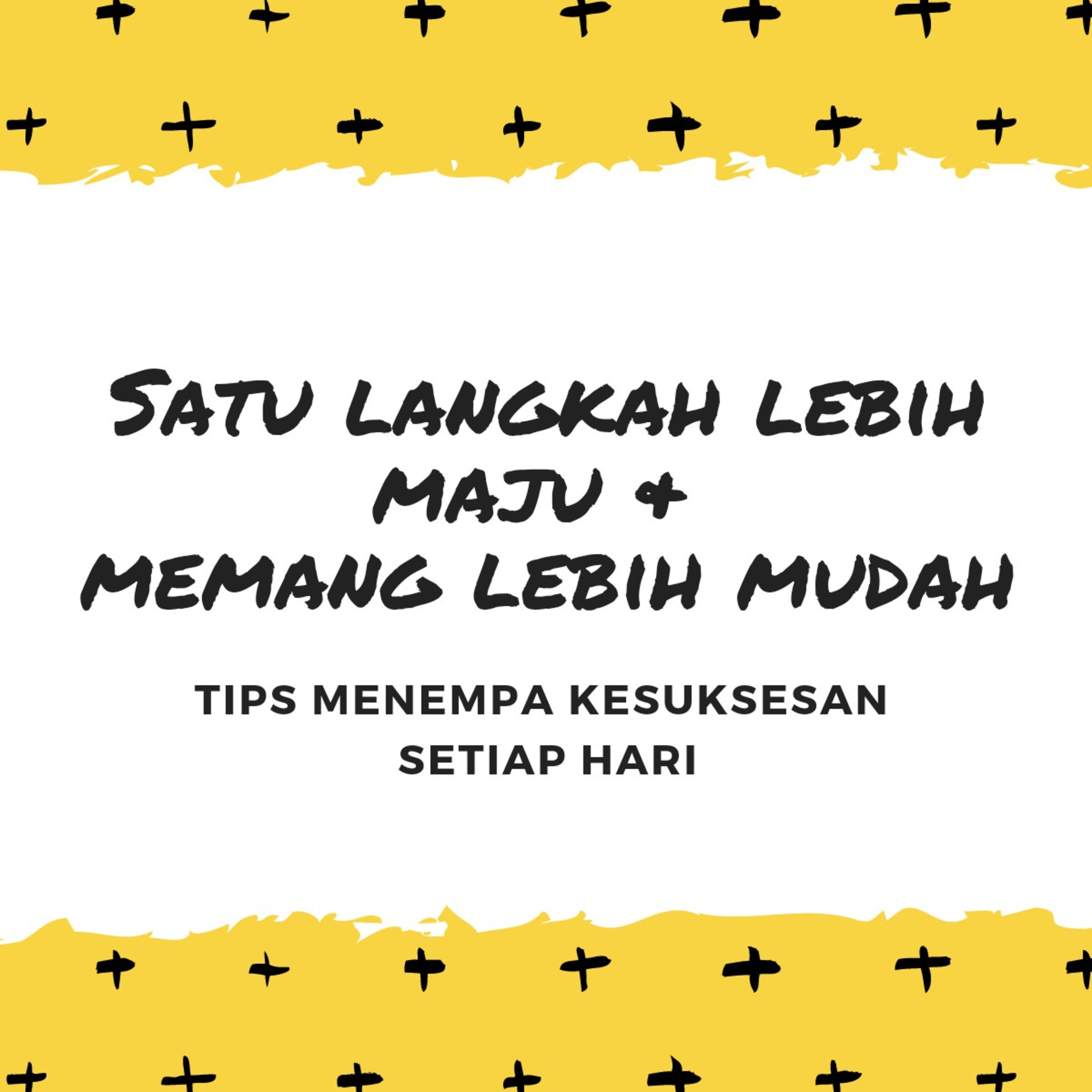 Satu Langkah Lebih Maju & Memang Lebih Mudah episode artwork