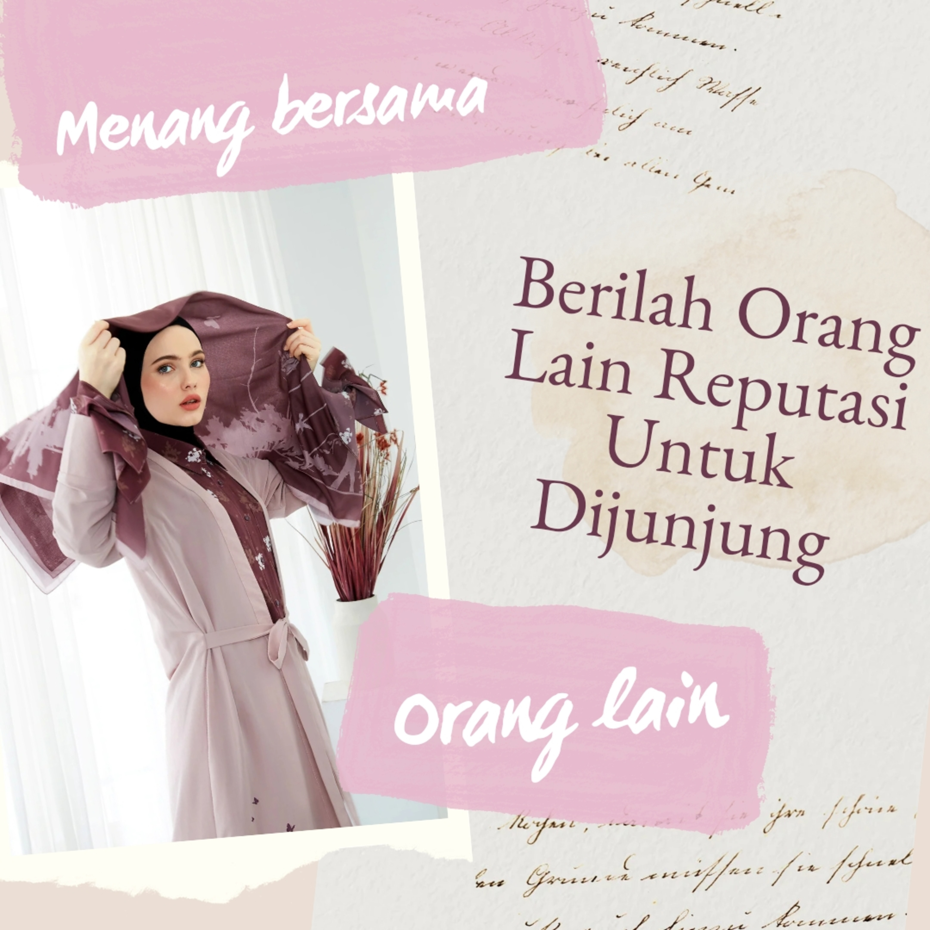 Berilah Orang Lain Reputasi Untuk Dijunjung episode artwork
