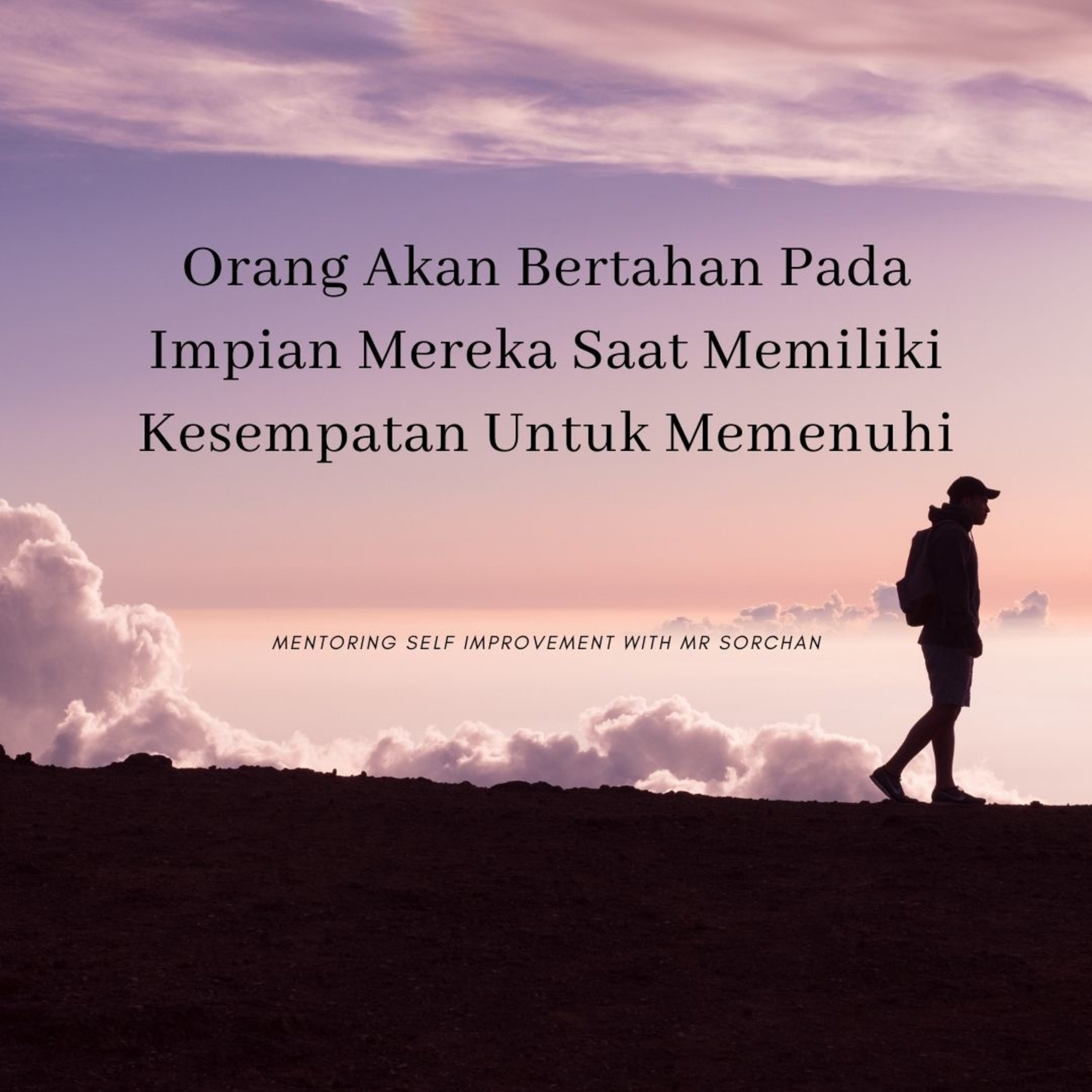 Orang Akan Bertahan Pada Impian Mereka Saat Memiliki Kesempatan Untuk Memenuhi episode artwork