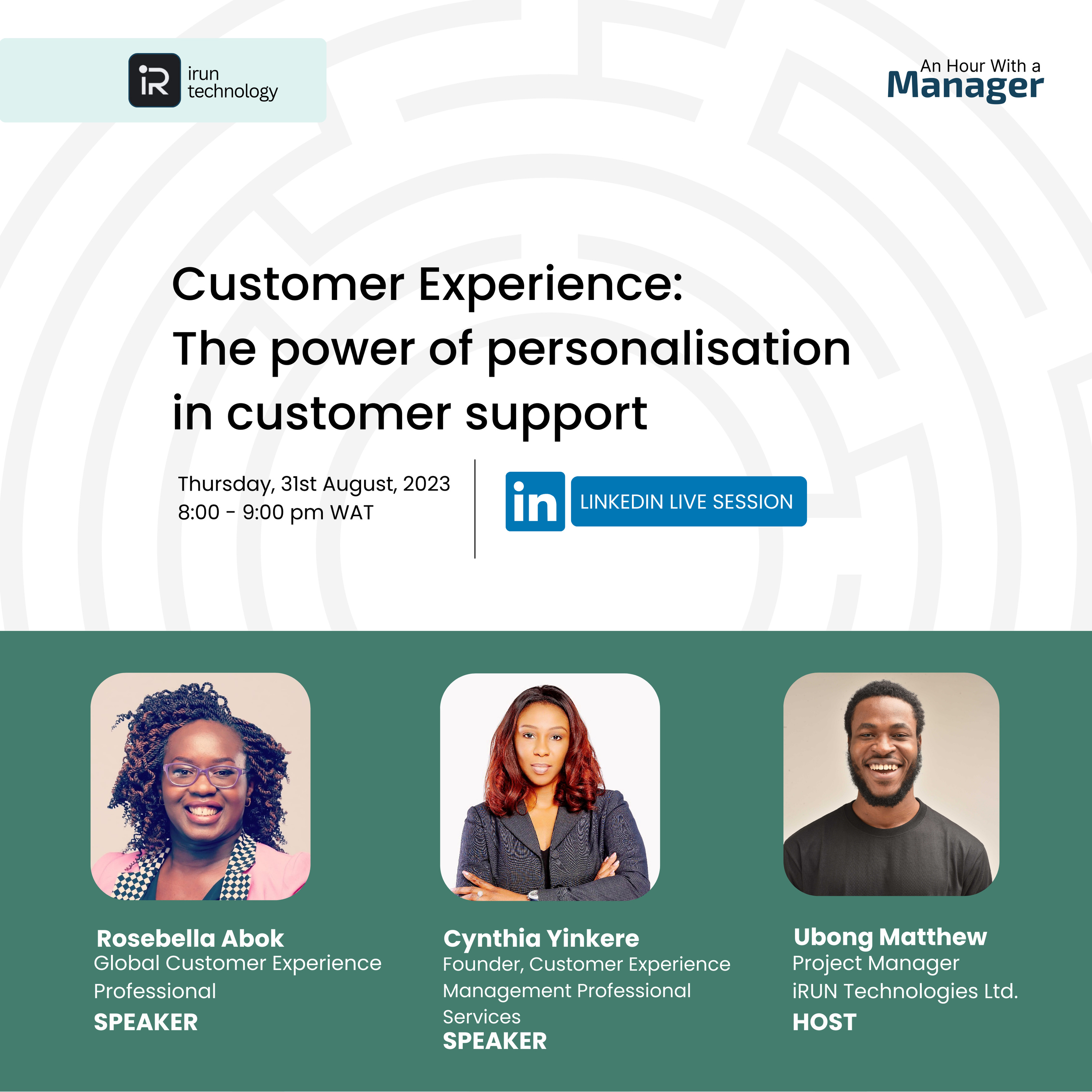 An Hour With A Manager Podcast