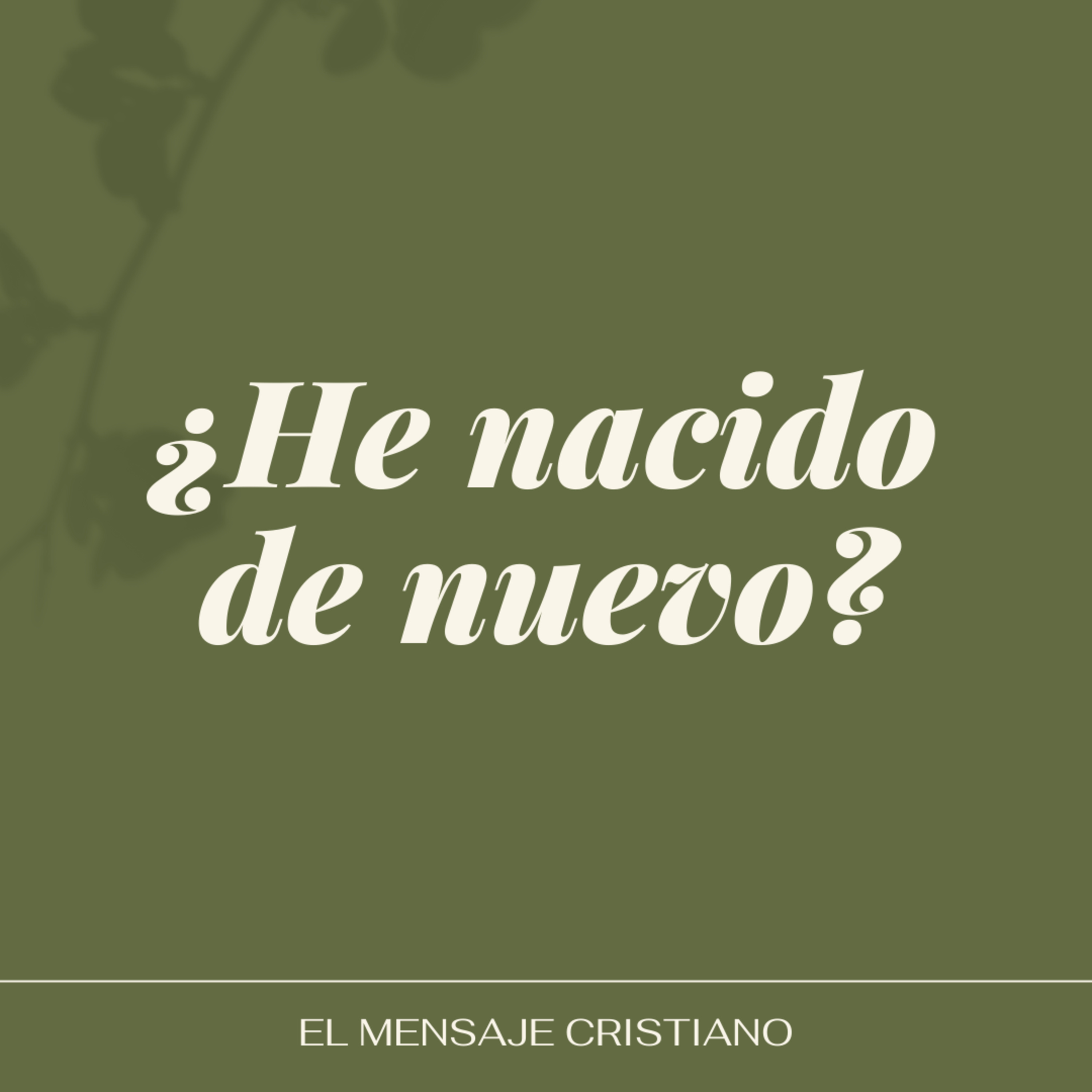 El Mensaje cristiano