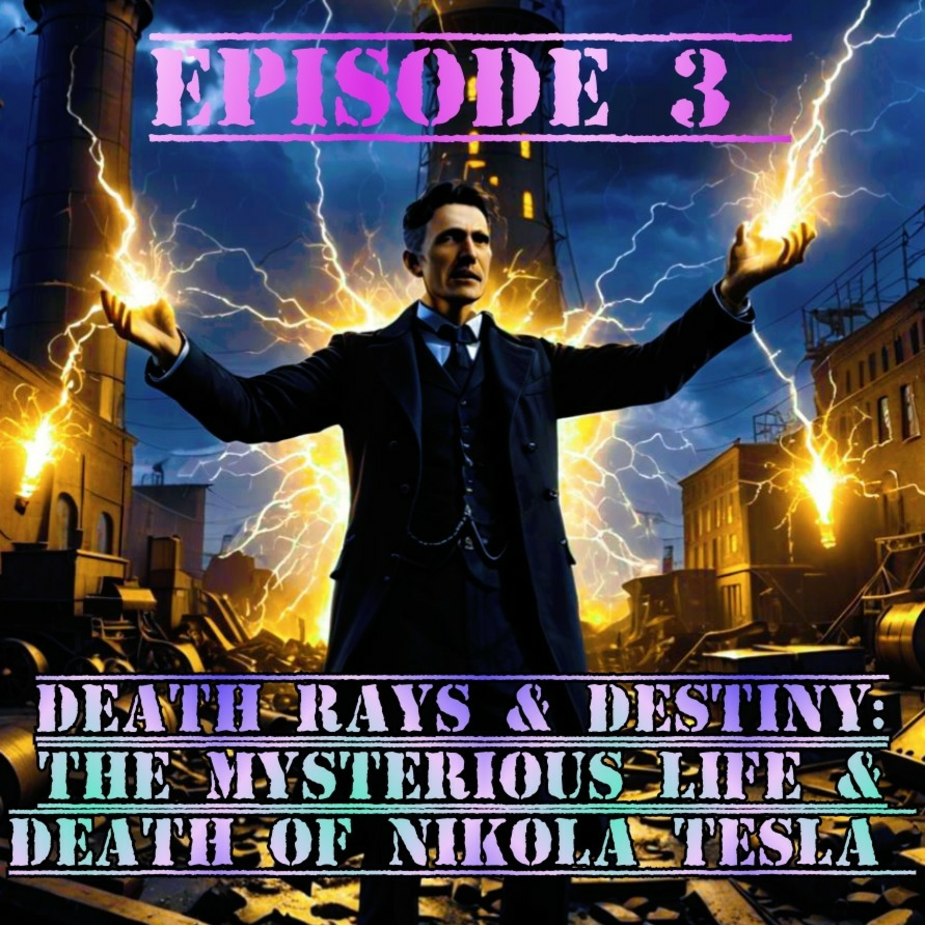 S2E3- Death Rays & Destiny: The Mysterious Life & Death Of Nikola Tesla
