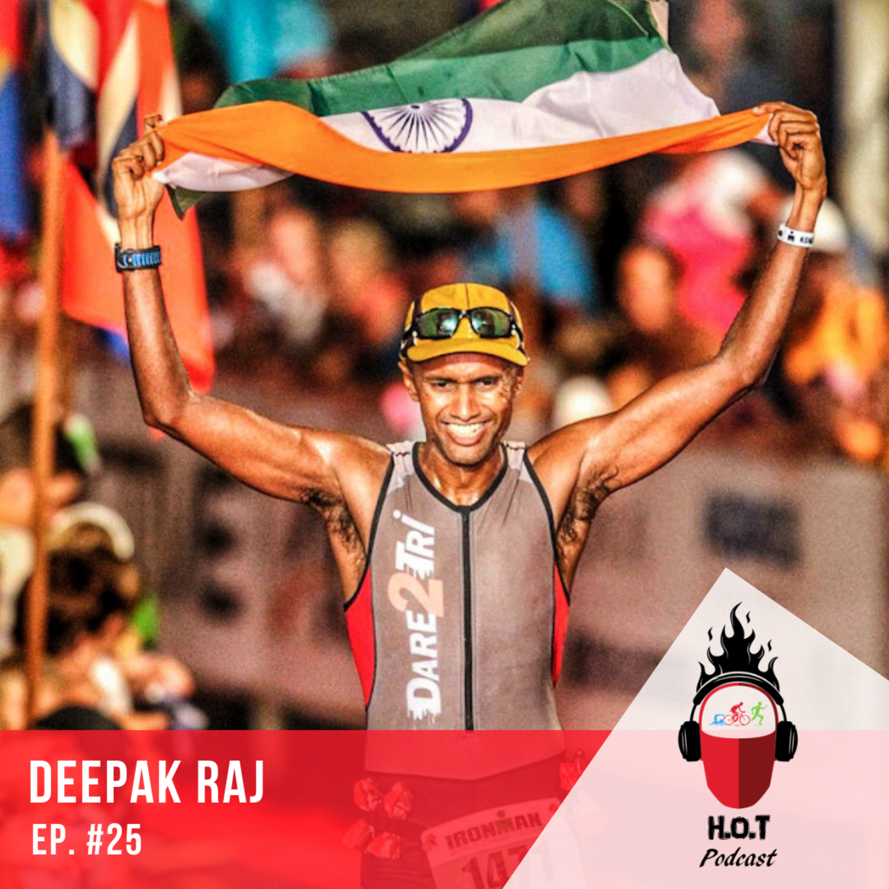 Ep. #25 - Deepak Raj | Overweight Techie turned Top Indian IRONMAN Triathlete & Coach