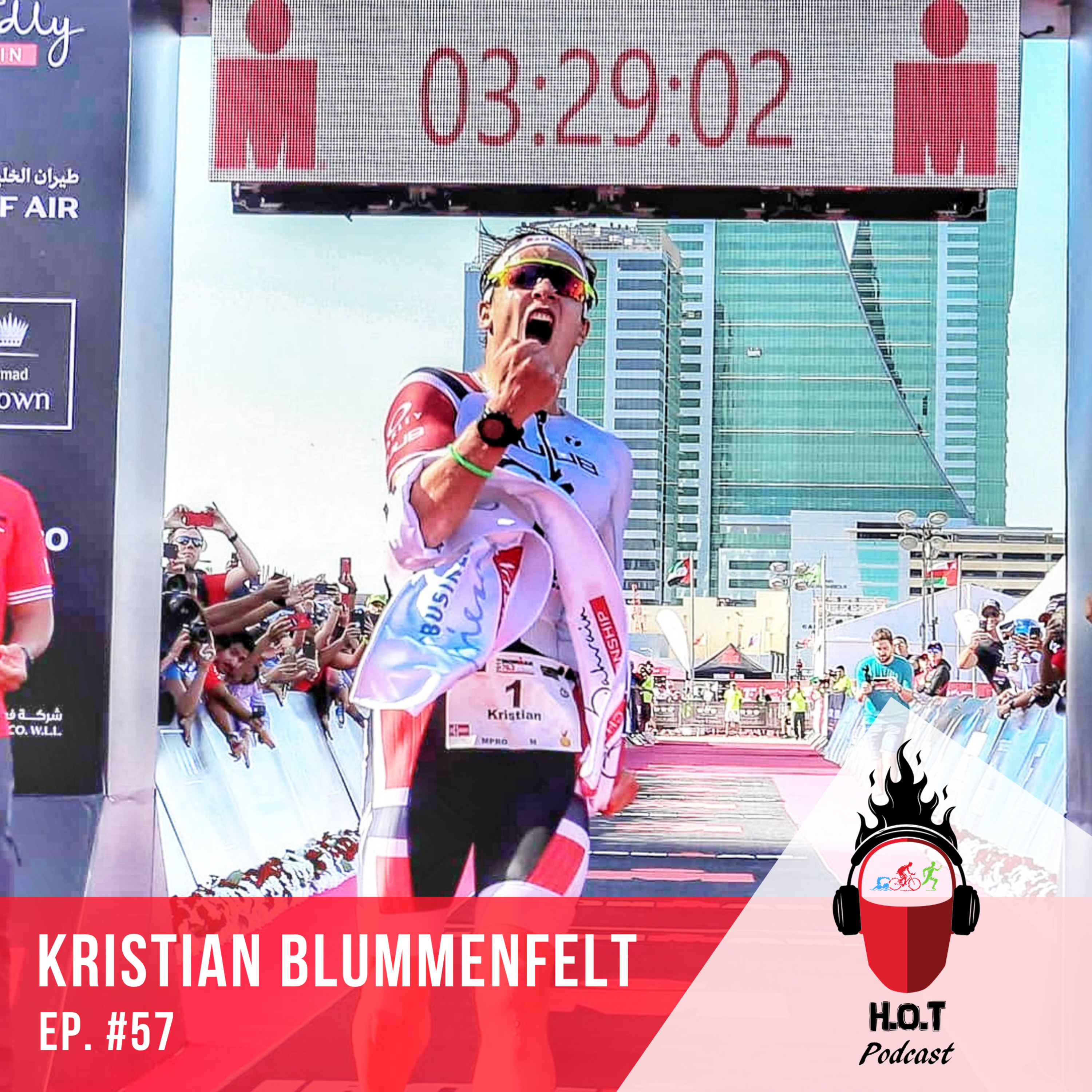 Ep. #57: Kristian Blummenfelt | Pro Triathlete from Norway, 2019 WTS Grand Final Winner, & 70.3 World Record Holder