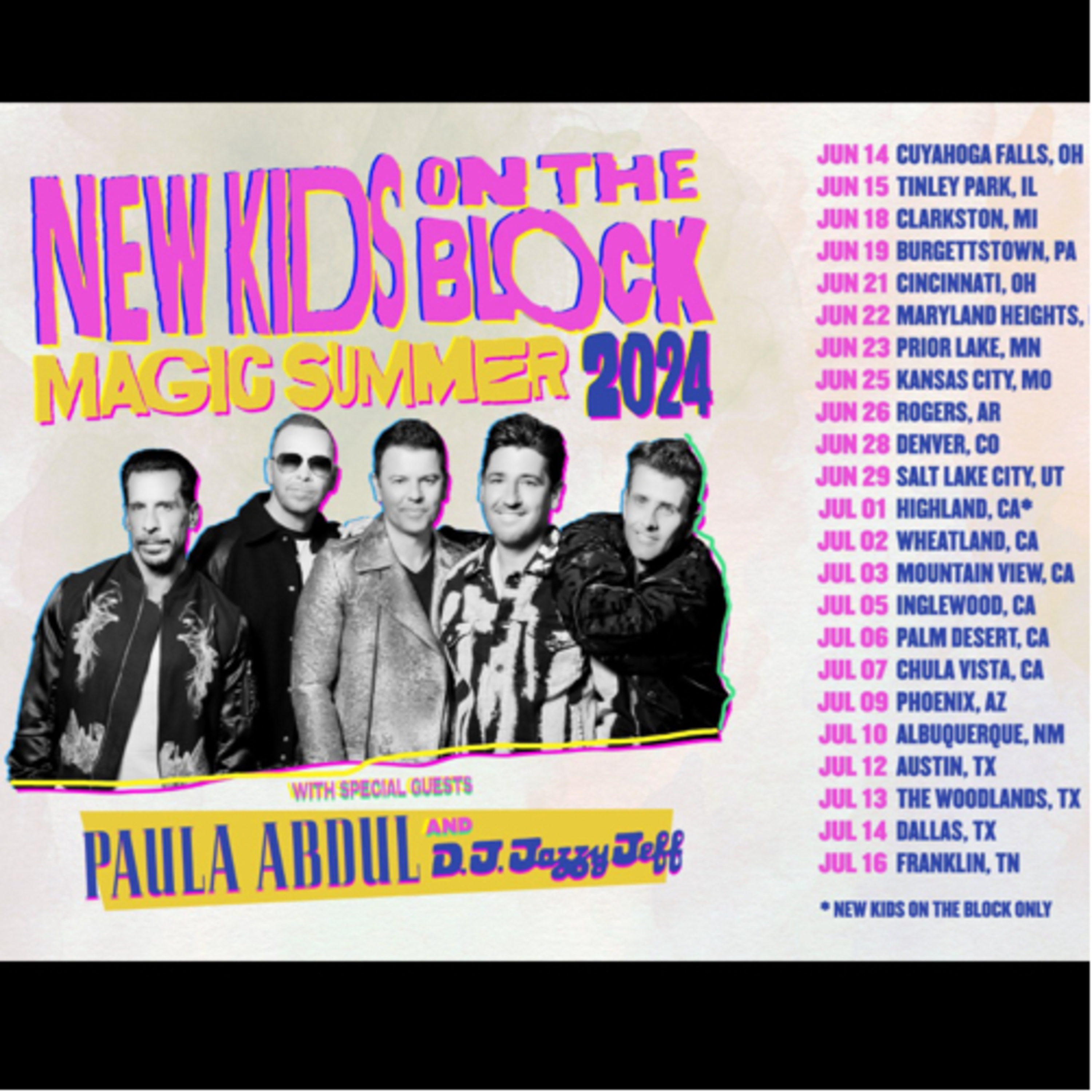 New Kids On The Block 2024 Magic summer world tour concert was super