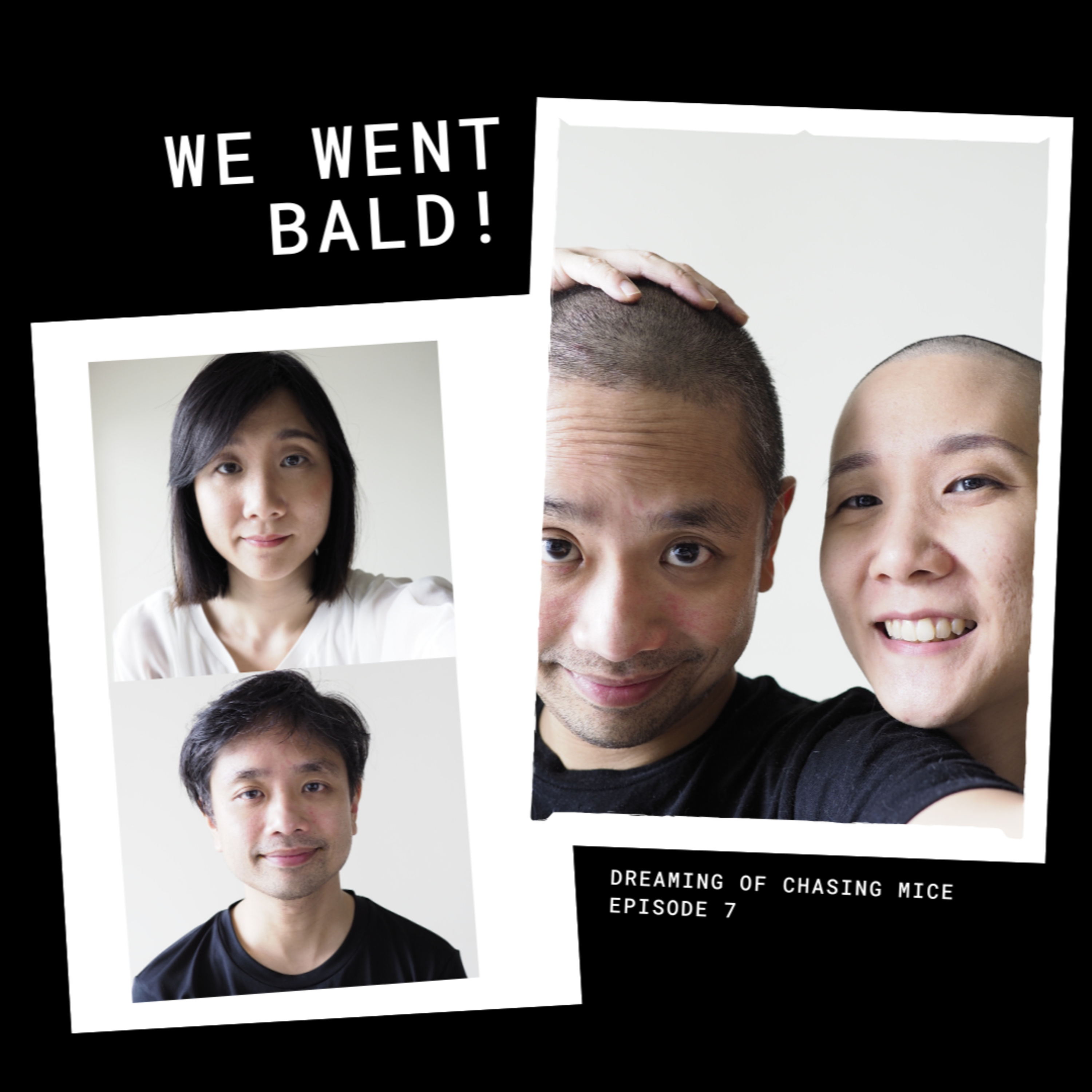 HOW WE WENT BALD - shaving our heads for charity episode artwork