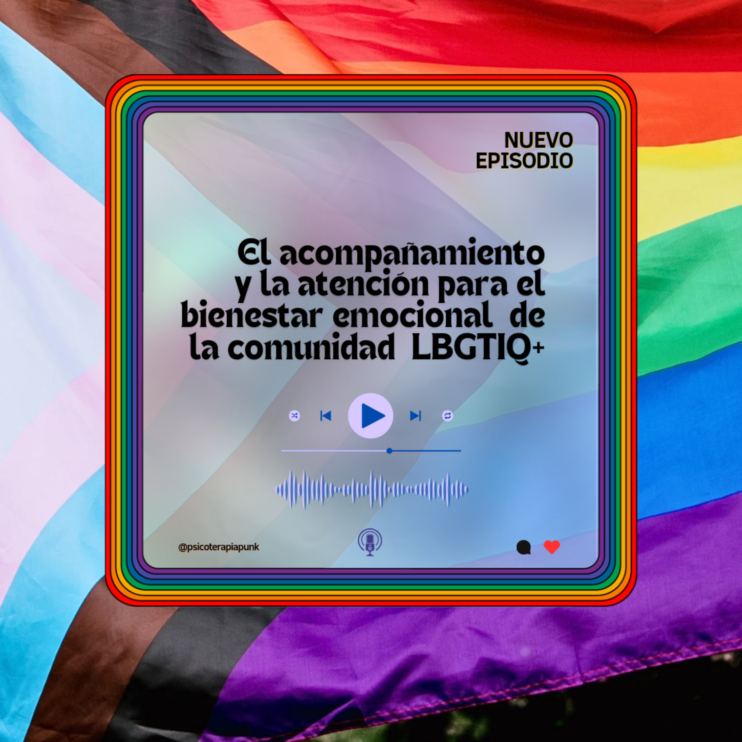 Abordaje y Acompañamiento para el bienestar emocional de la comunidad LGBTIQ+  episode artwork