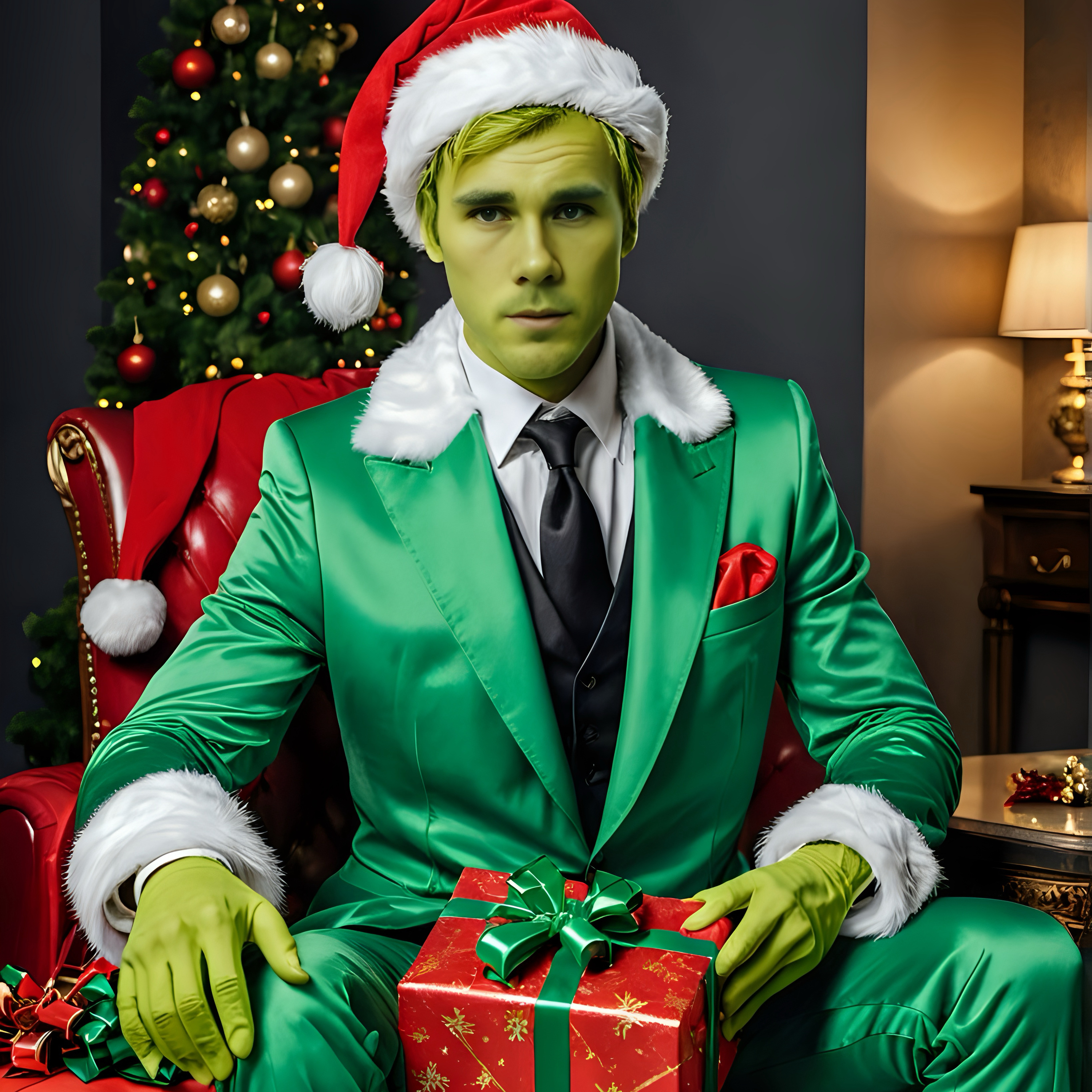 The Grinch does exist, Christmas with a narcissist  episode artwork