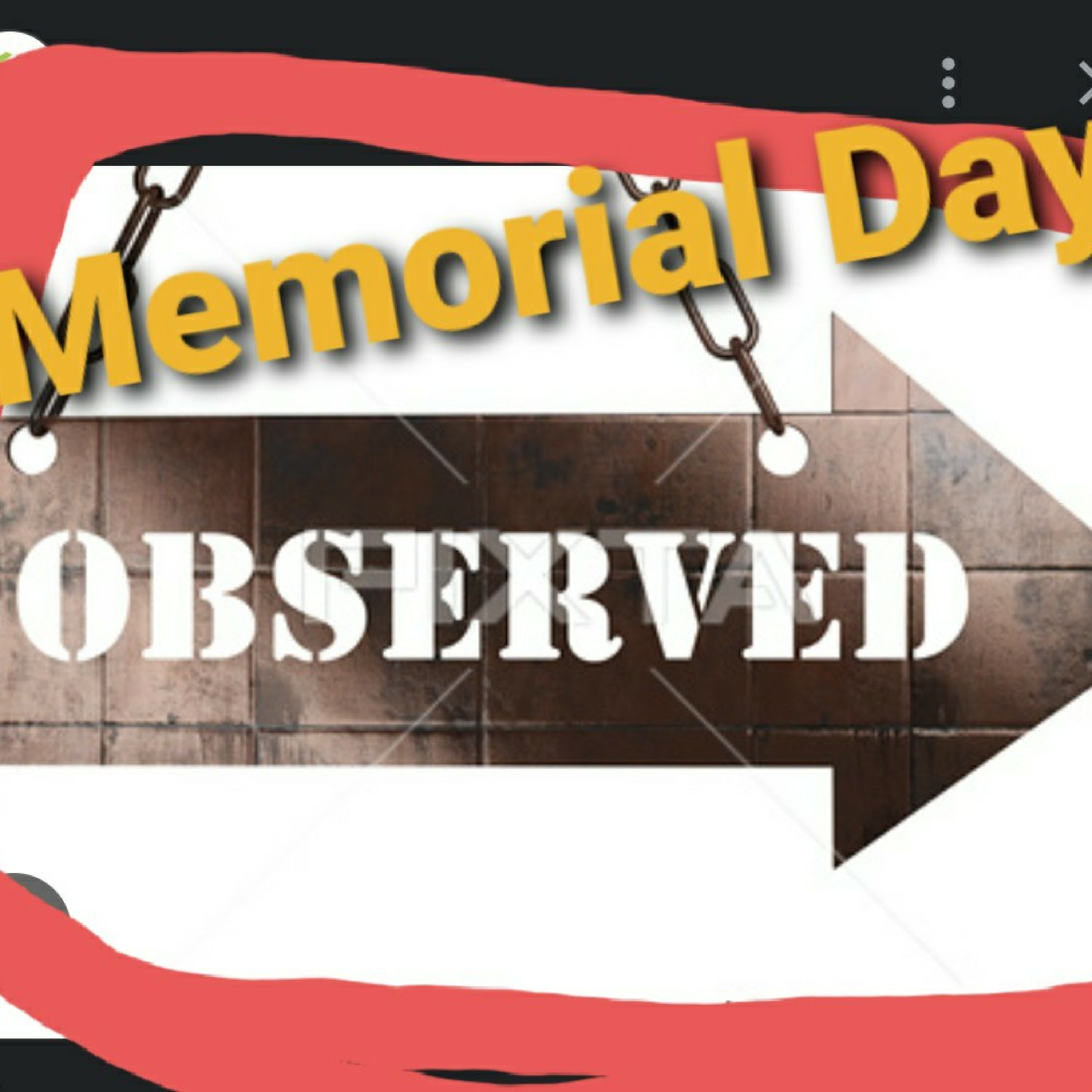 Memorial Day Observed episode artwork