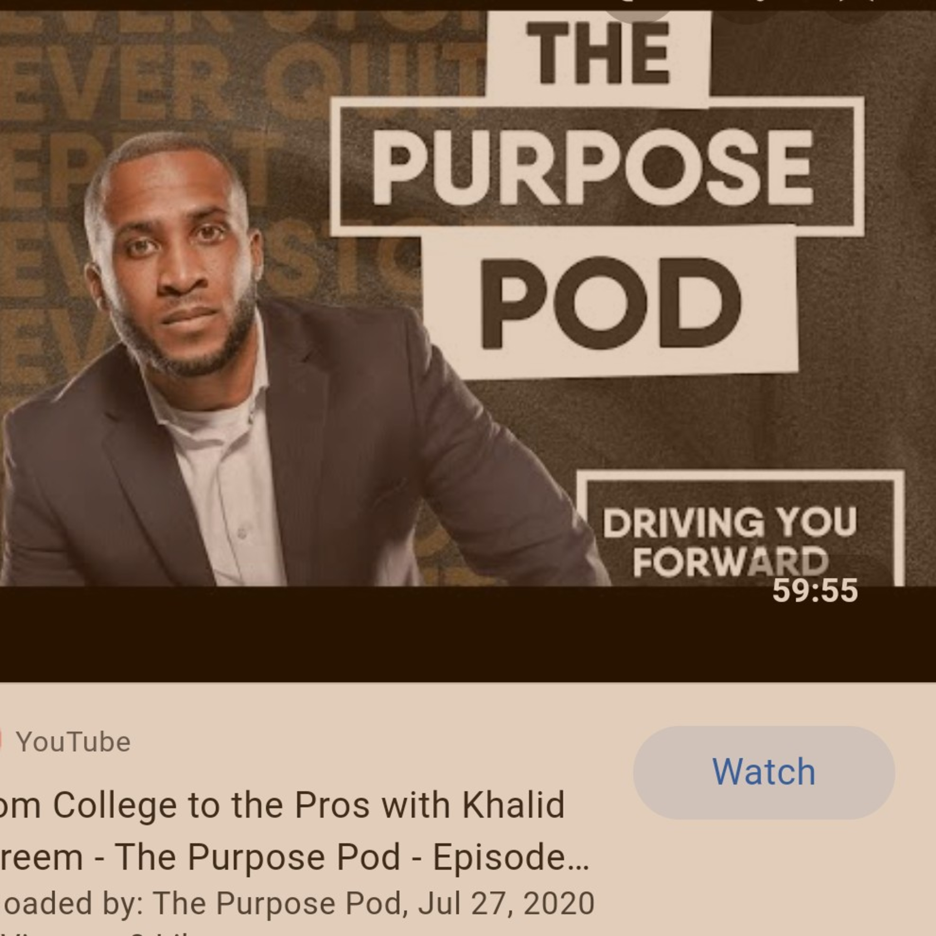 Allen Levi Simmons's Encouraging Words episode artwork