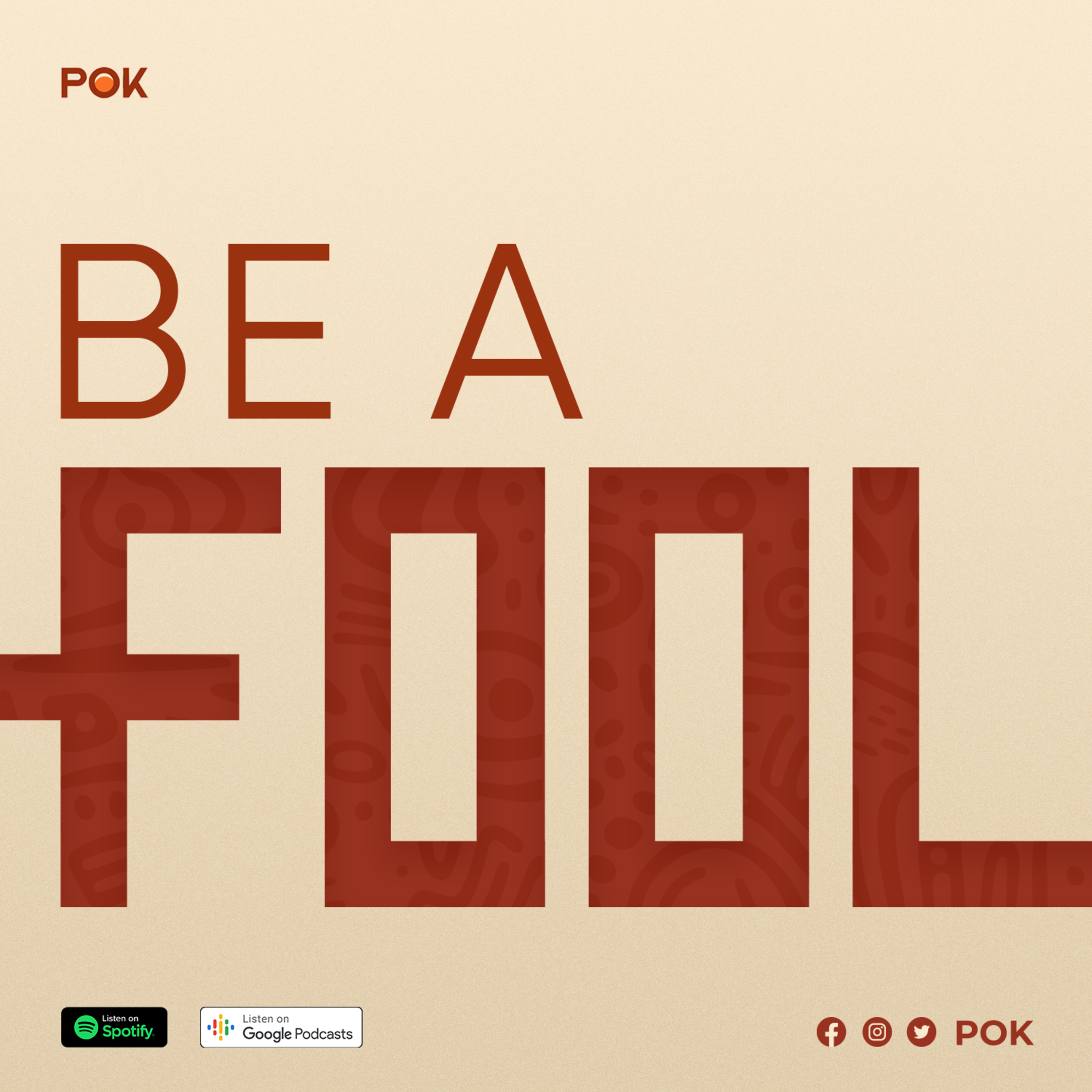1. Be a Fool episode artwork