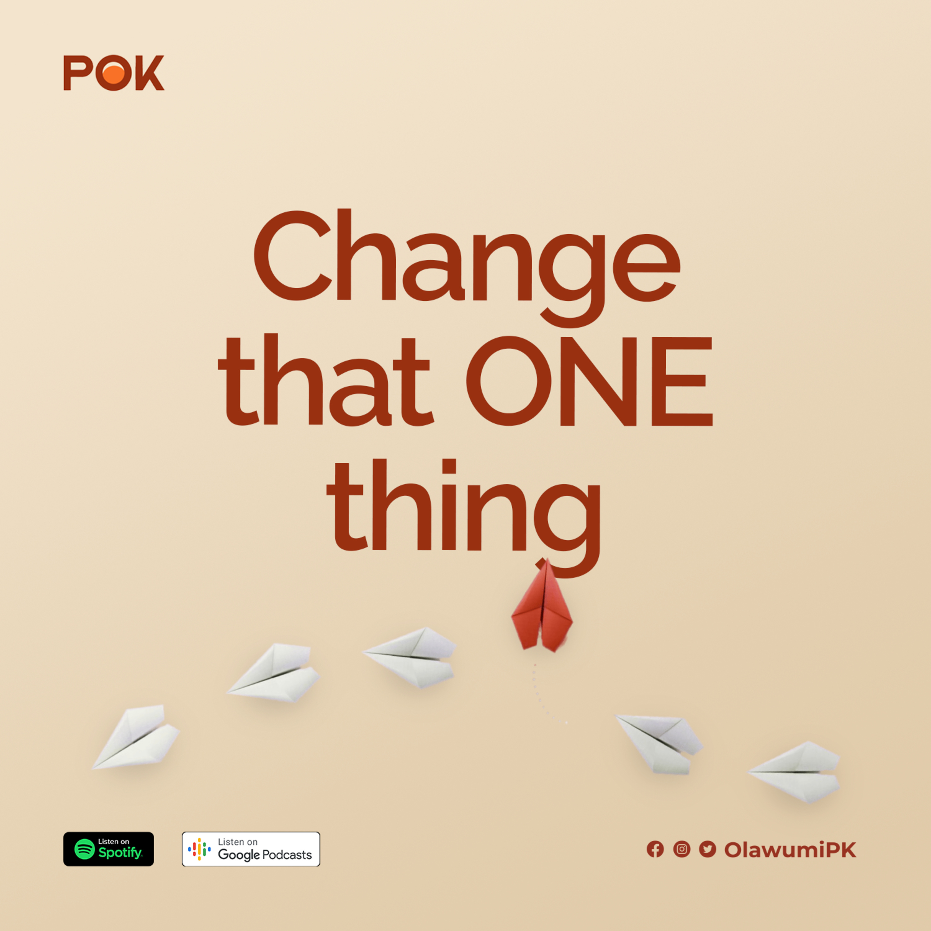 9. Change That One Thing  episode artwork