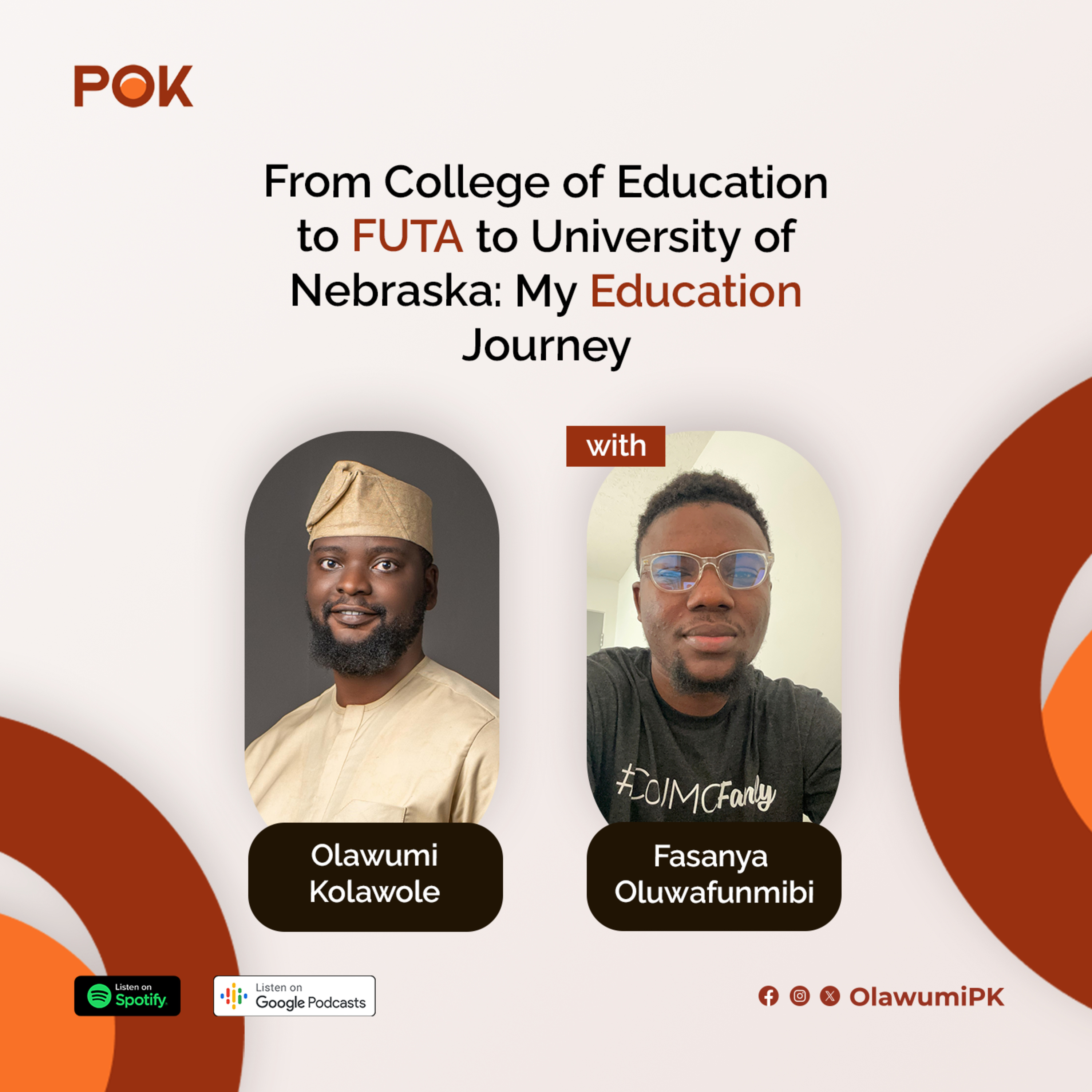 30. From College of Education to FUTA to University of Nebraska: My Education Journey - Fasanya Oluwafunmibi episode artwork