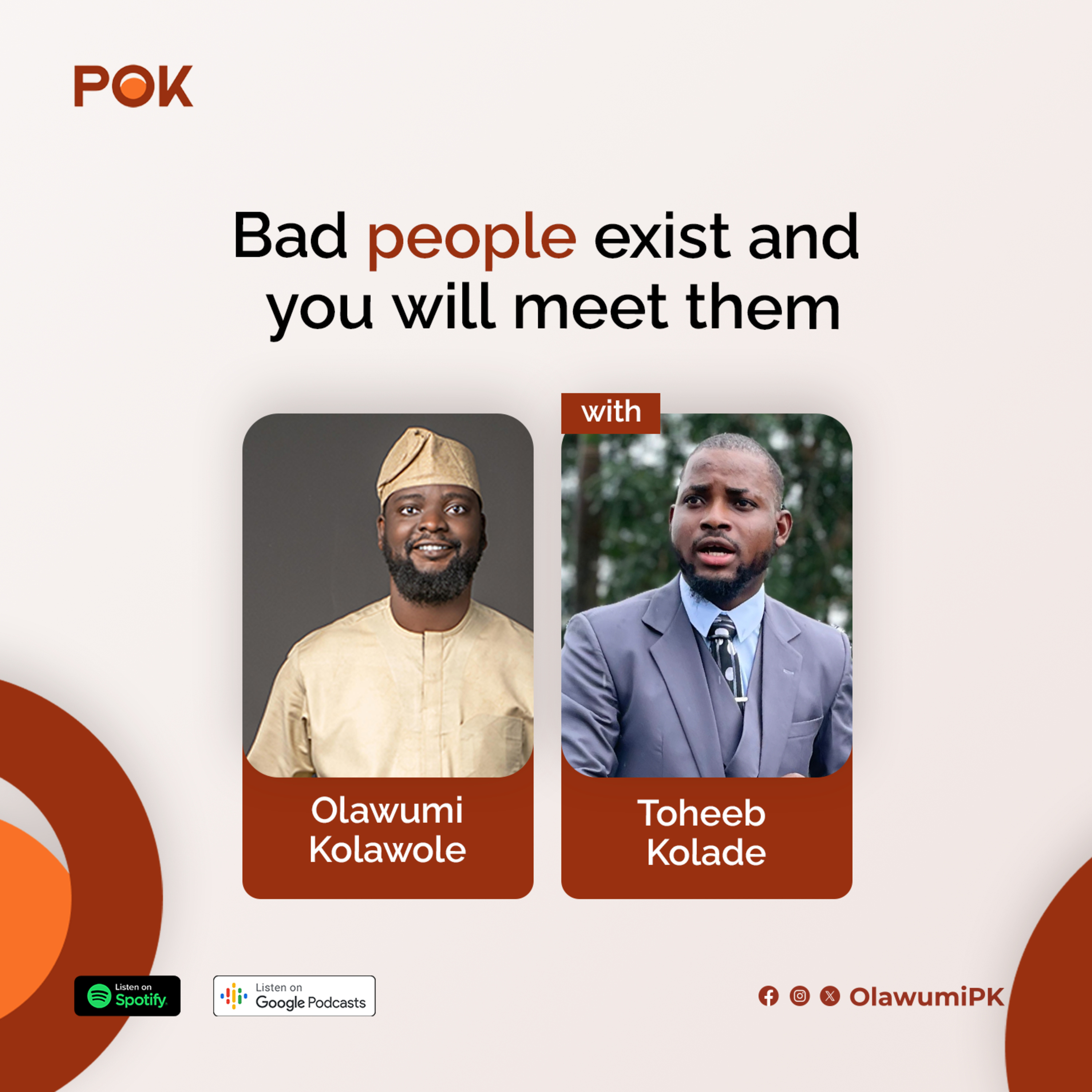 33. Bad people exist and you will meet them - Toheeb Kolade  episode artwork